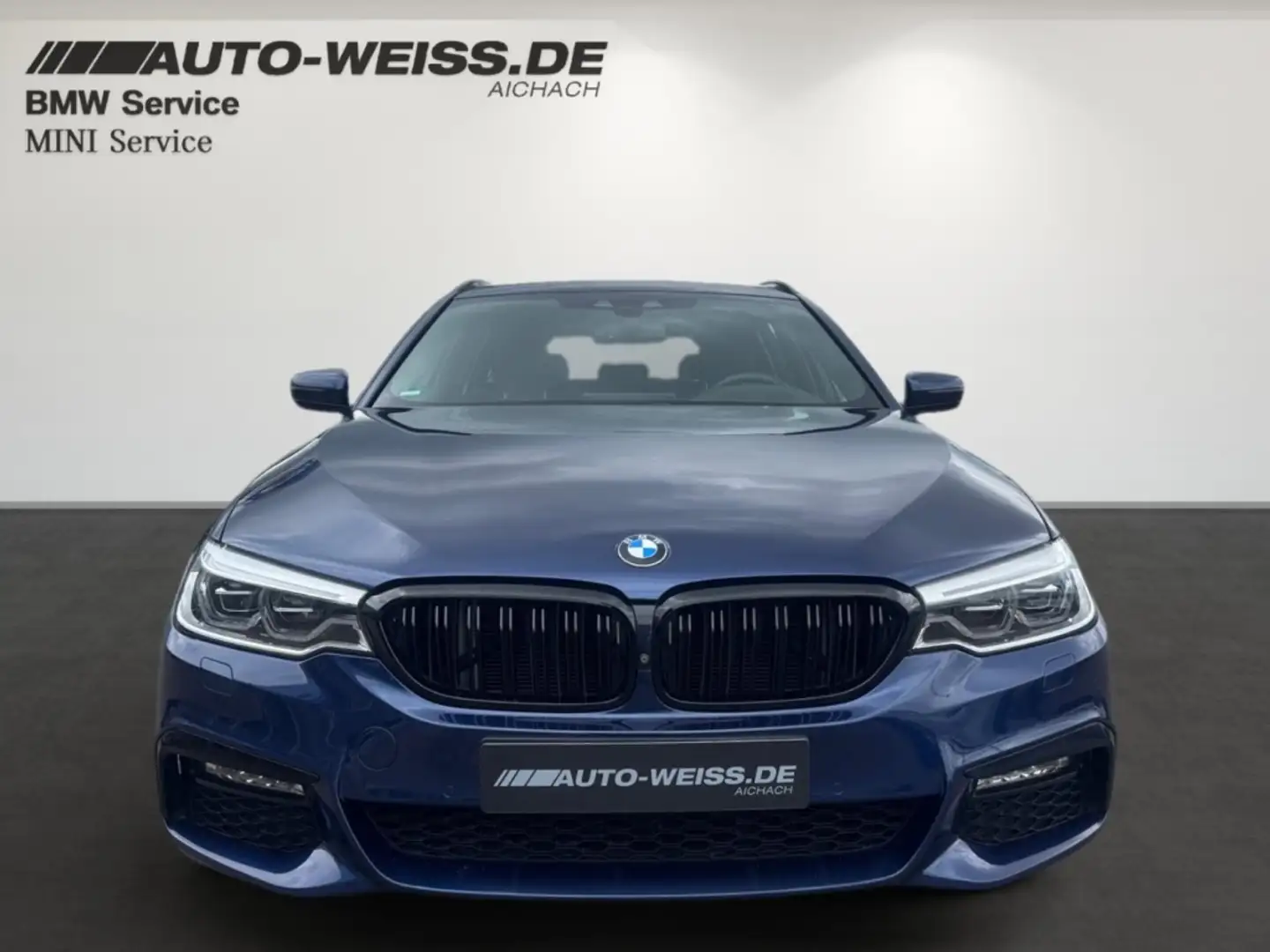 BMW 530 dx M-SPORT+HUD+PANO+LED+NAVI-PRO+BT+HIFI+AHK Blu/Azzurro - 2