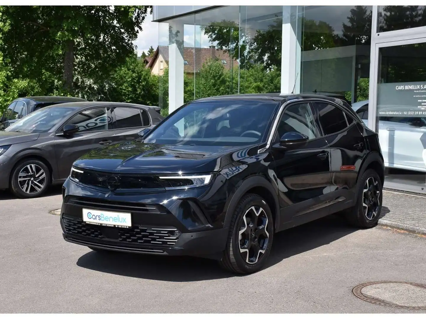 Opel Mokka 1.2 Turbo Ultimate Auto. ACC LANE SIDE GPS CAM 1M Noir - 2