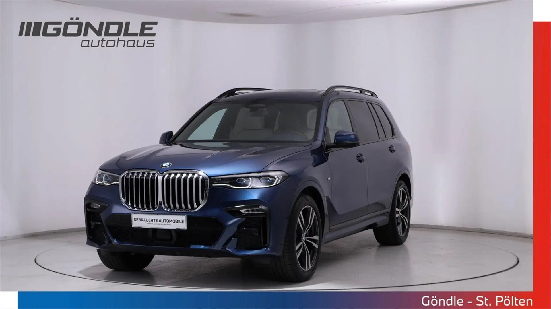 BMW X7 xDrive40i Blau - 1