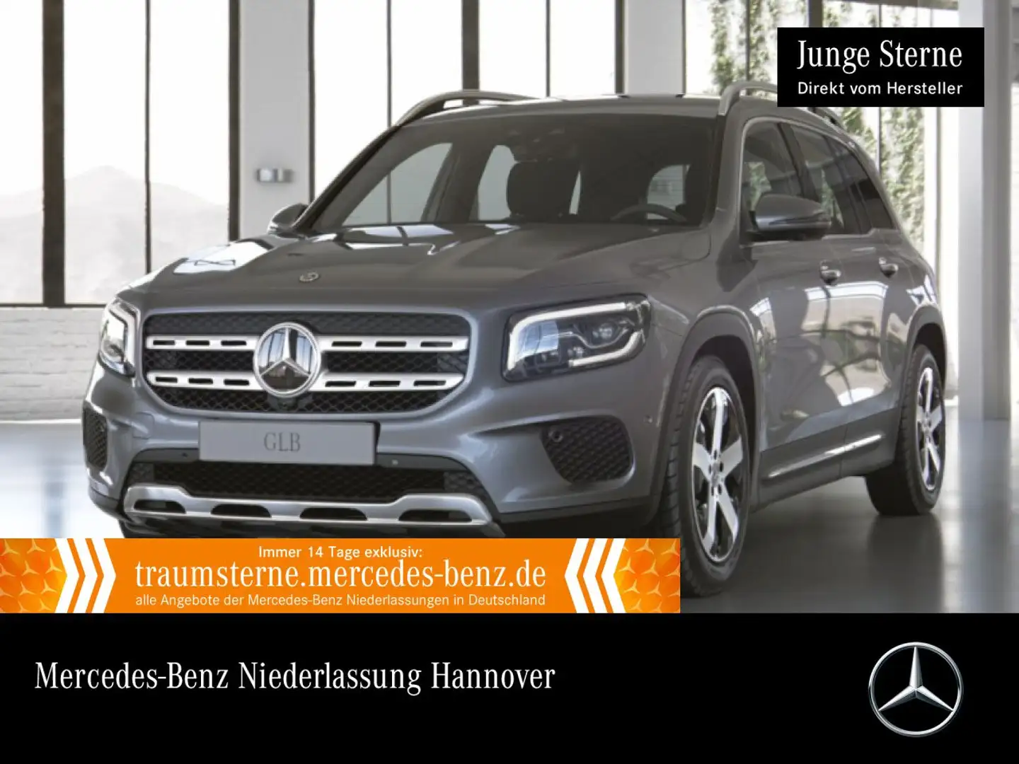 Mercedes-Benz GLB 250 4M PROGRESSIVE+360°+AHK+MULTIBEAM+TOTW+8G Gris - 1