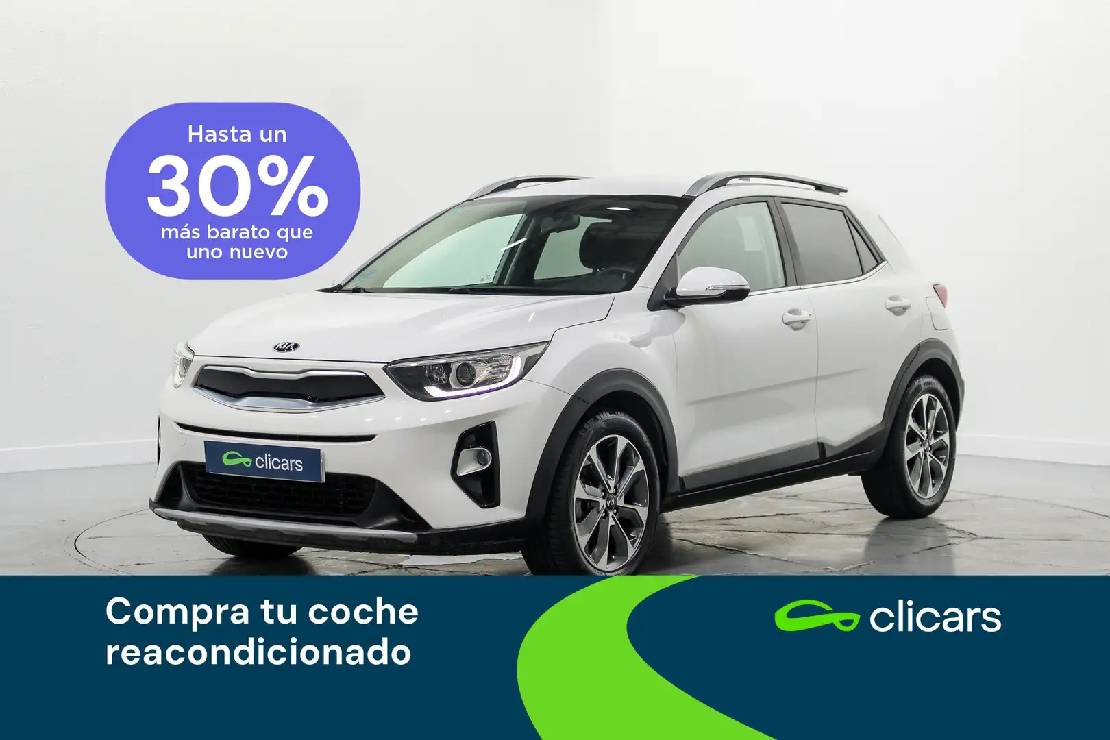 Kia Stonic 1.0 T-GDi Eco-Dynamic Drive 120 Blanc - 1