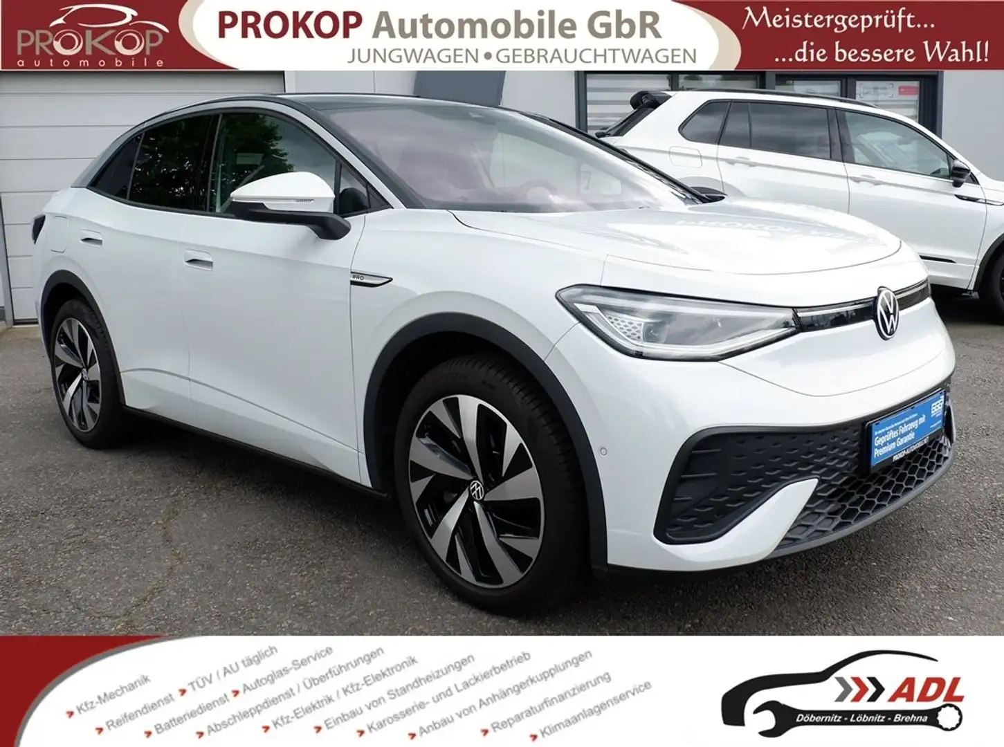Volkswagen ID.5 Pro Perf. AssistPlus DCC 360° Wärmepumpe HUD Weiß - 1
