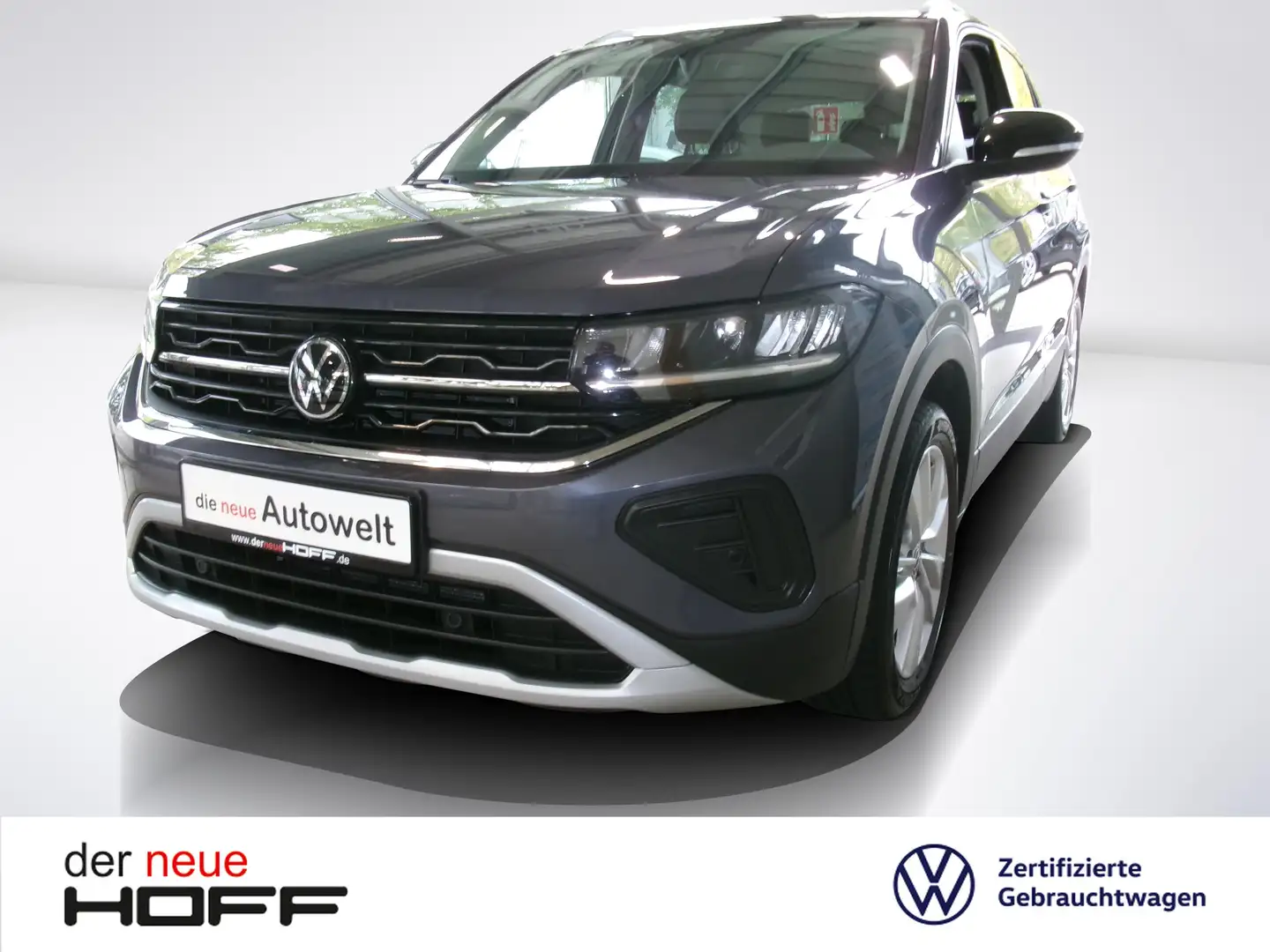 Volkswagen T-Cross 1.0 TSI Goal Navi ACC SHZ Einparkhilfe LED APP Grau - 1