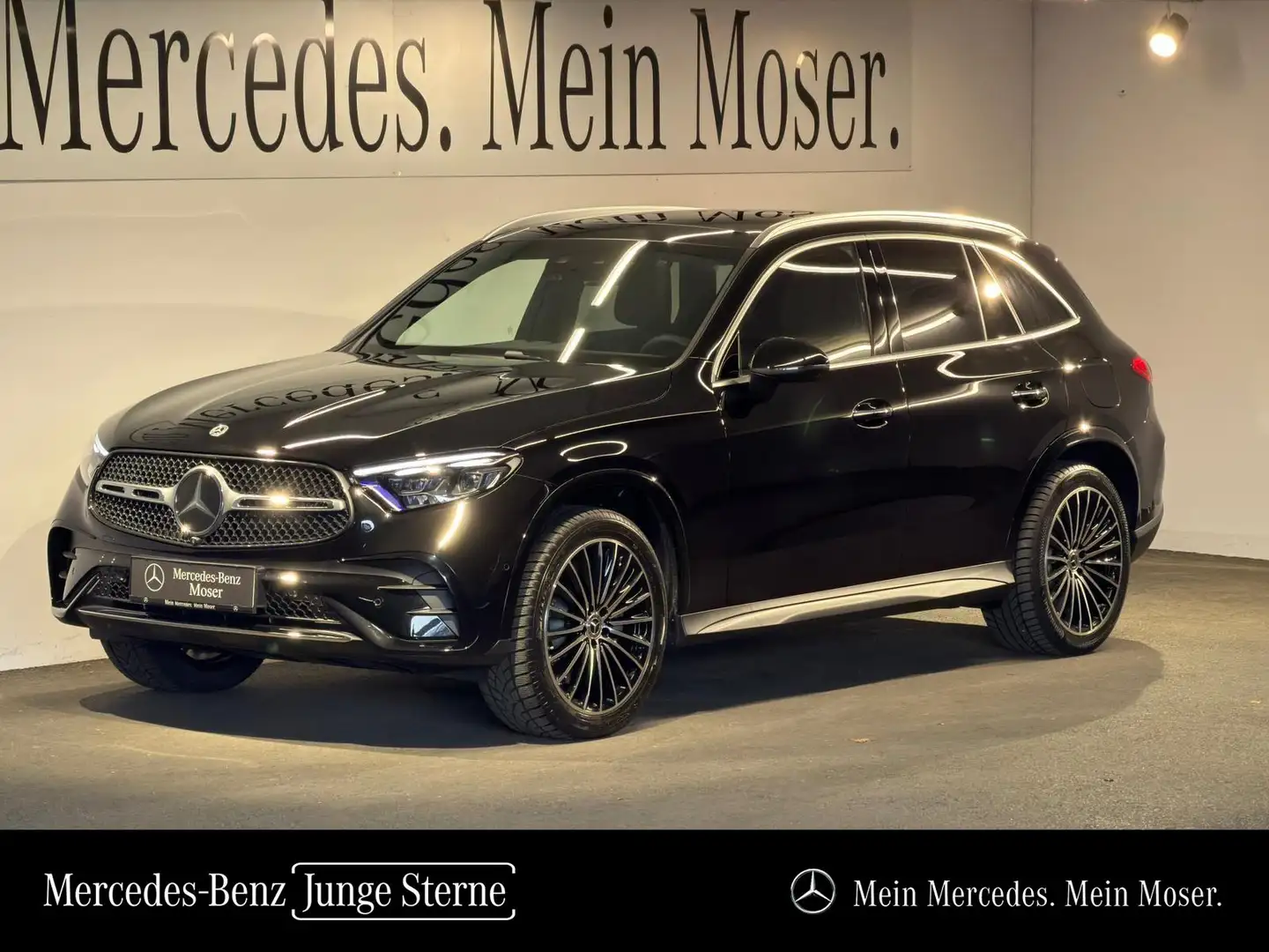 Mercedes-Benz GLC 300 de 4MATIC mit EQ Hybrid Technologie Ö-Edition Schwarz - 1