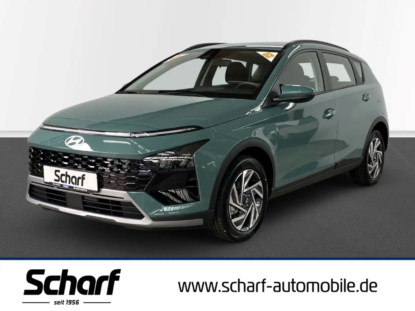 Hyundai BAYON DCT Trend Navi Rückfahrkam. LED SHZ LHZ Groen - 1