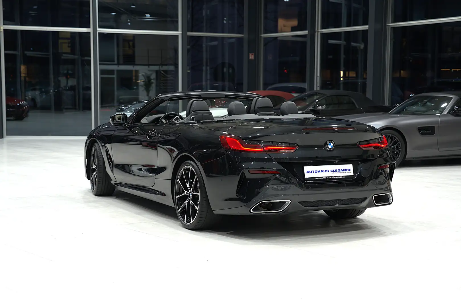 BMW 840 i Cabrio xDrive*M-SPORT*H/K*HUP*SOFT-CLOSE* Noir - 2