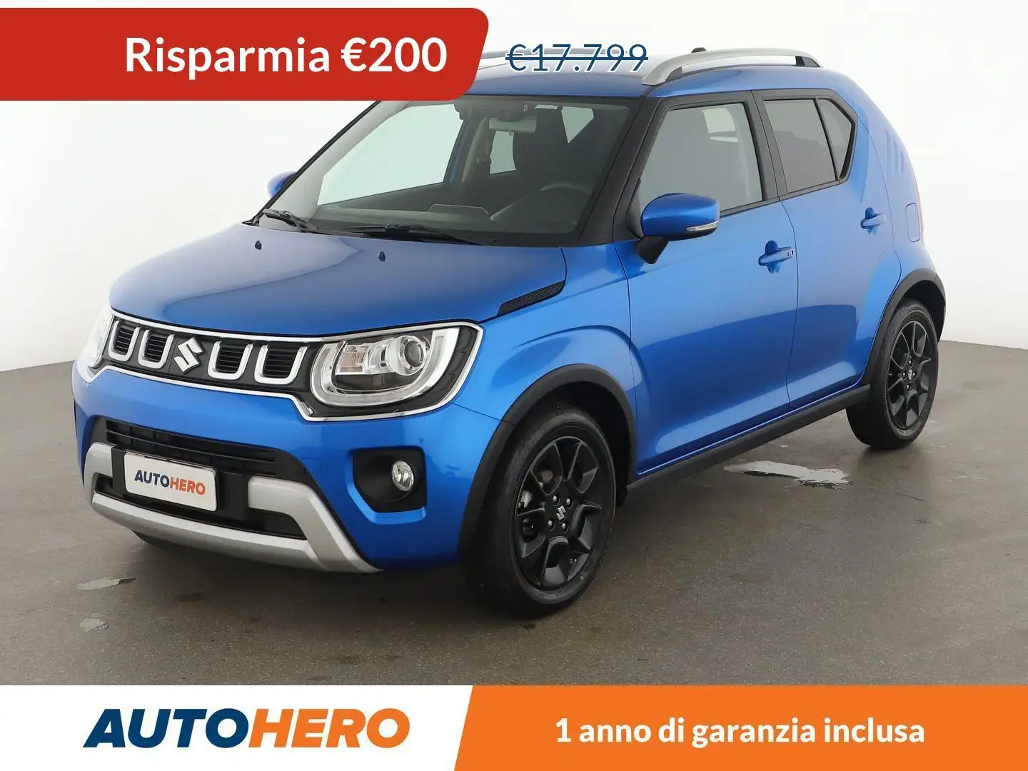 Suzuki Ignis 1.2 DualJet Mild-Hybrid Top 4x4 MHEV Blu/Azzurro - 1