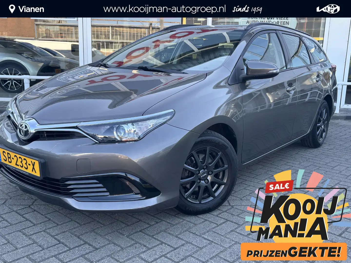 Toyota Auris Touring Sports 1.3 Now NL Auto, BTW Auto, Dealeron Grau - 1