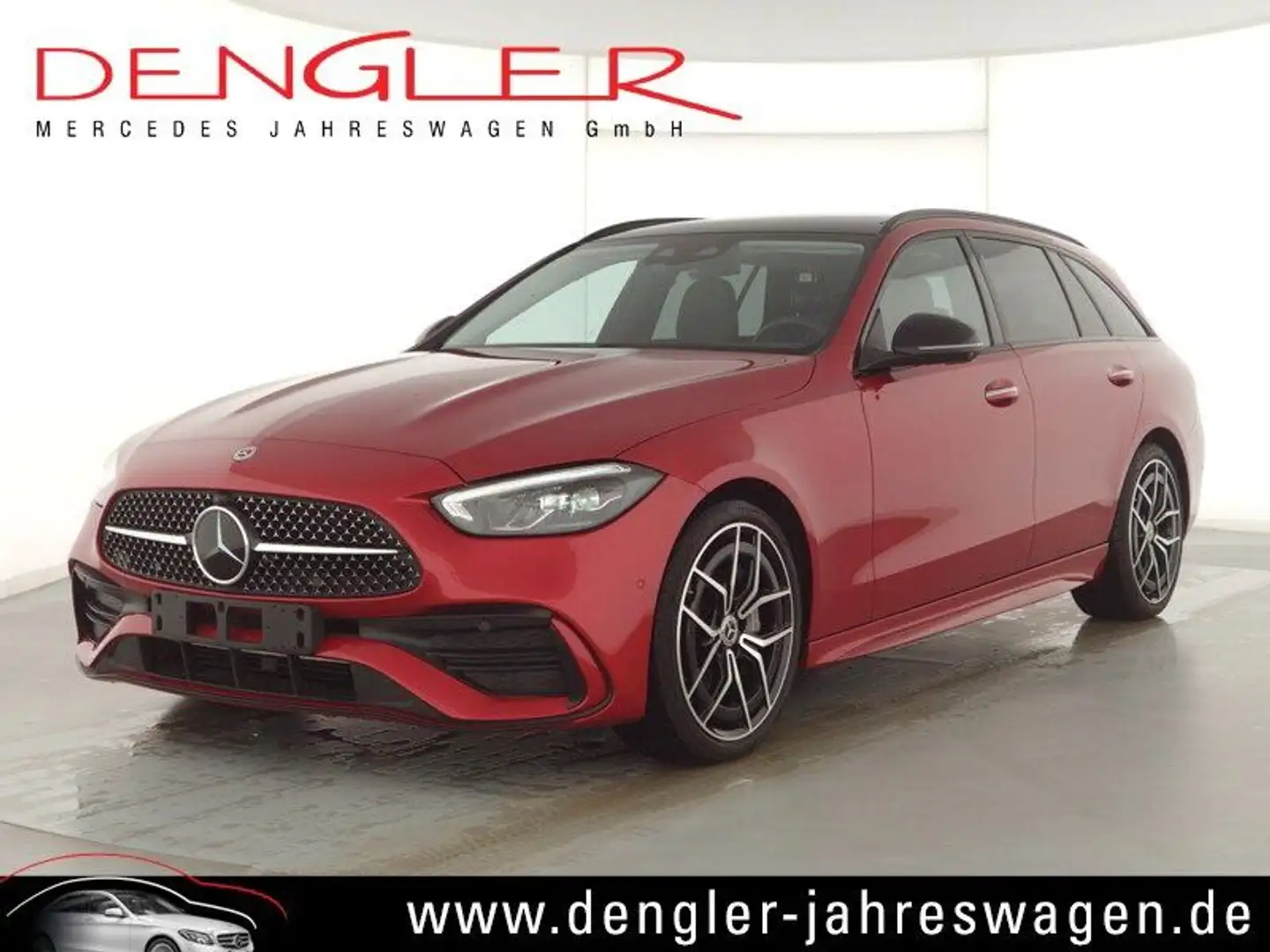 Mercedes-Benz C 300 T d FAP*PANO*HUD*AHK*360*NP85829€ AMG Line Rot - 1