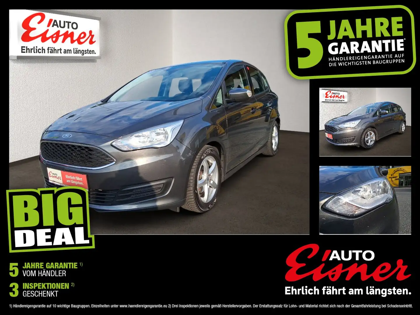 Ford C-Max TREND 1.5 TDCI Grau - 1