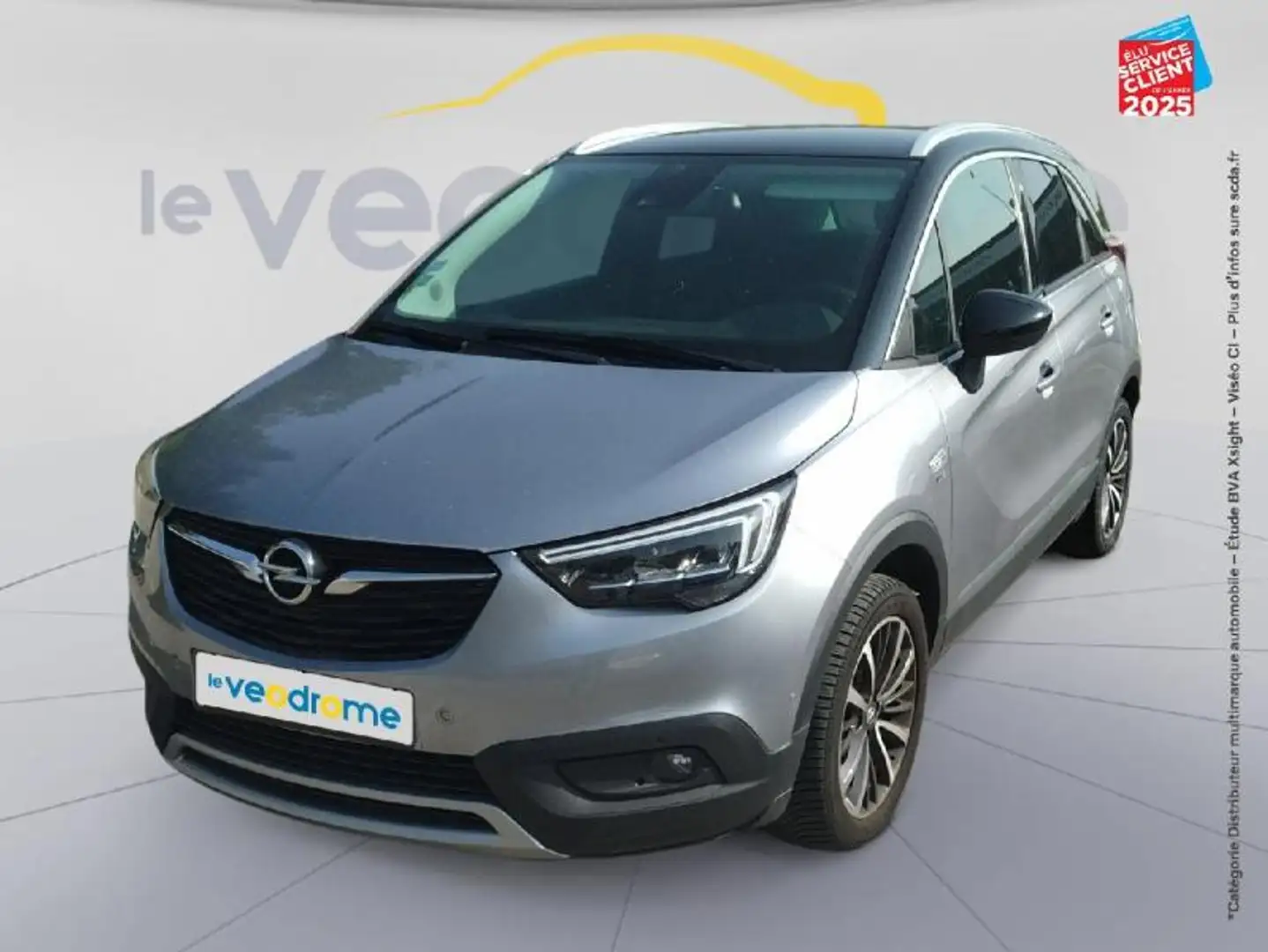 Opel Crossland X 1.2 Turbo 130ch Opel 2020 Euro 6d-T GPS Camera Grau - 1