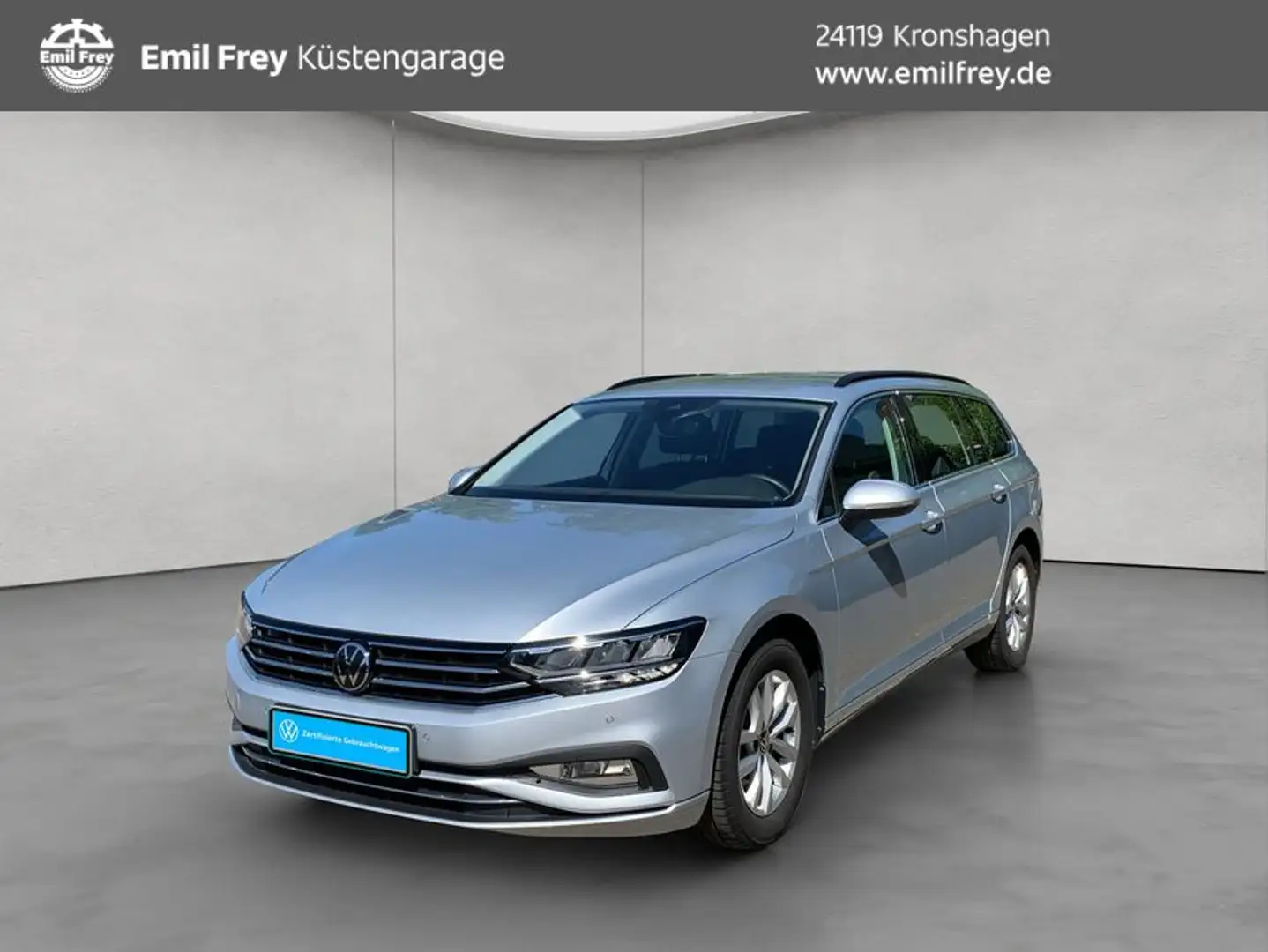 Volkswagen Passat Variant 2.0 TDI DSG Business AHK ACC NAVI Silber - 1