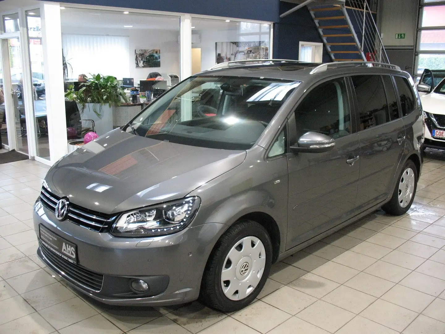 Volkswagen Touran 1.4 TSI CUP *XENON*NAVI*SHD*PANORAMA* Gris - 1