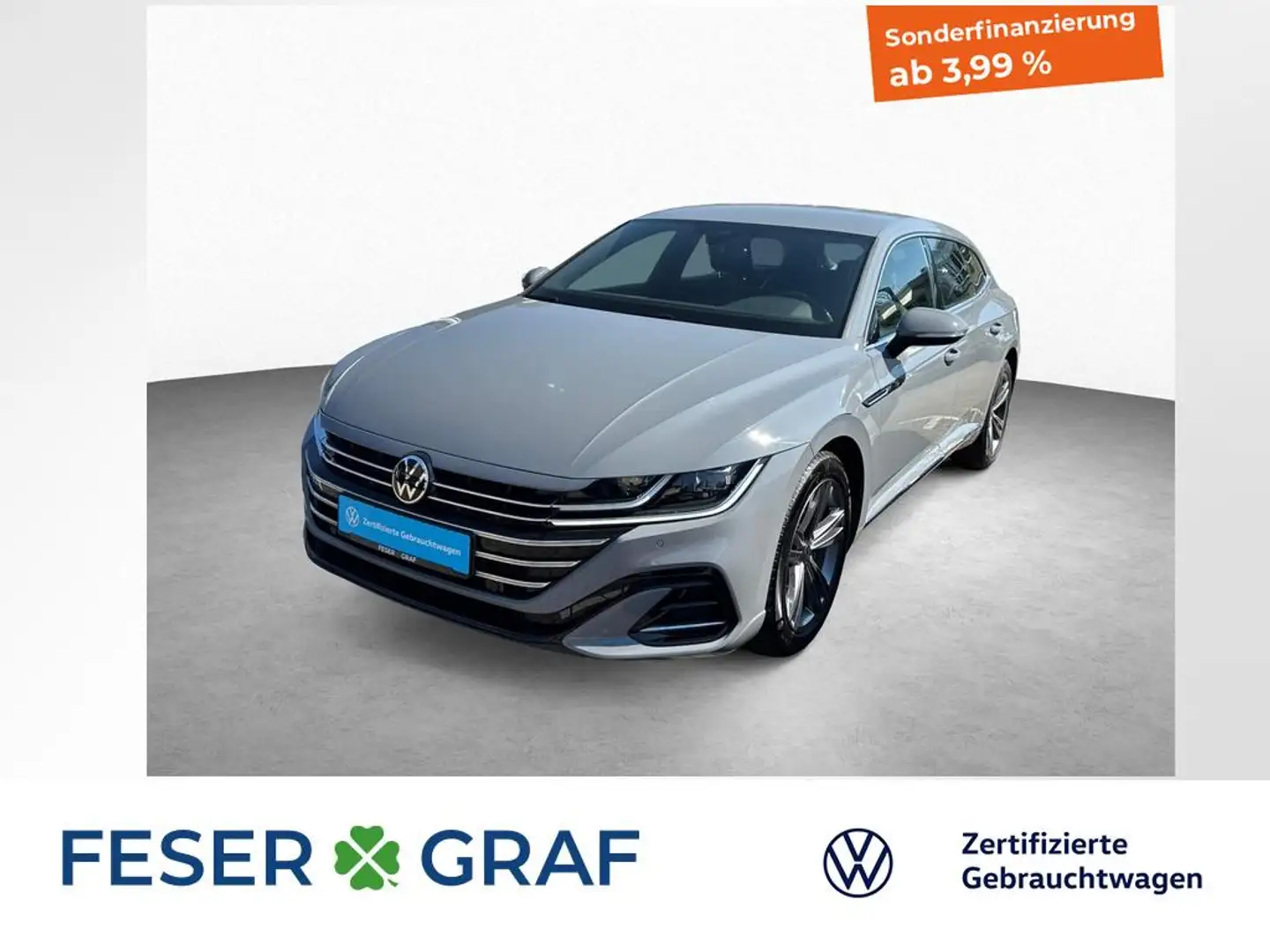 Volkswagen Arteon Shooting Brake R-Line 2.0 TSI 7-DSG AHK KAMERA Grau - 1