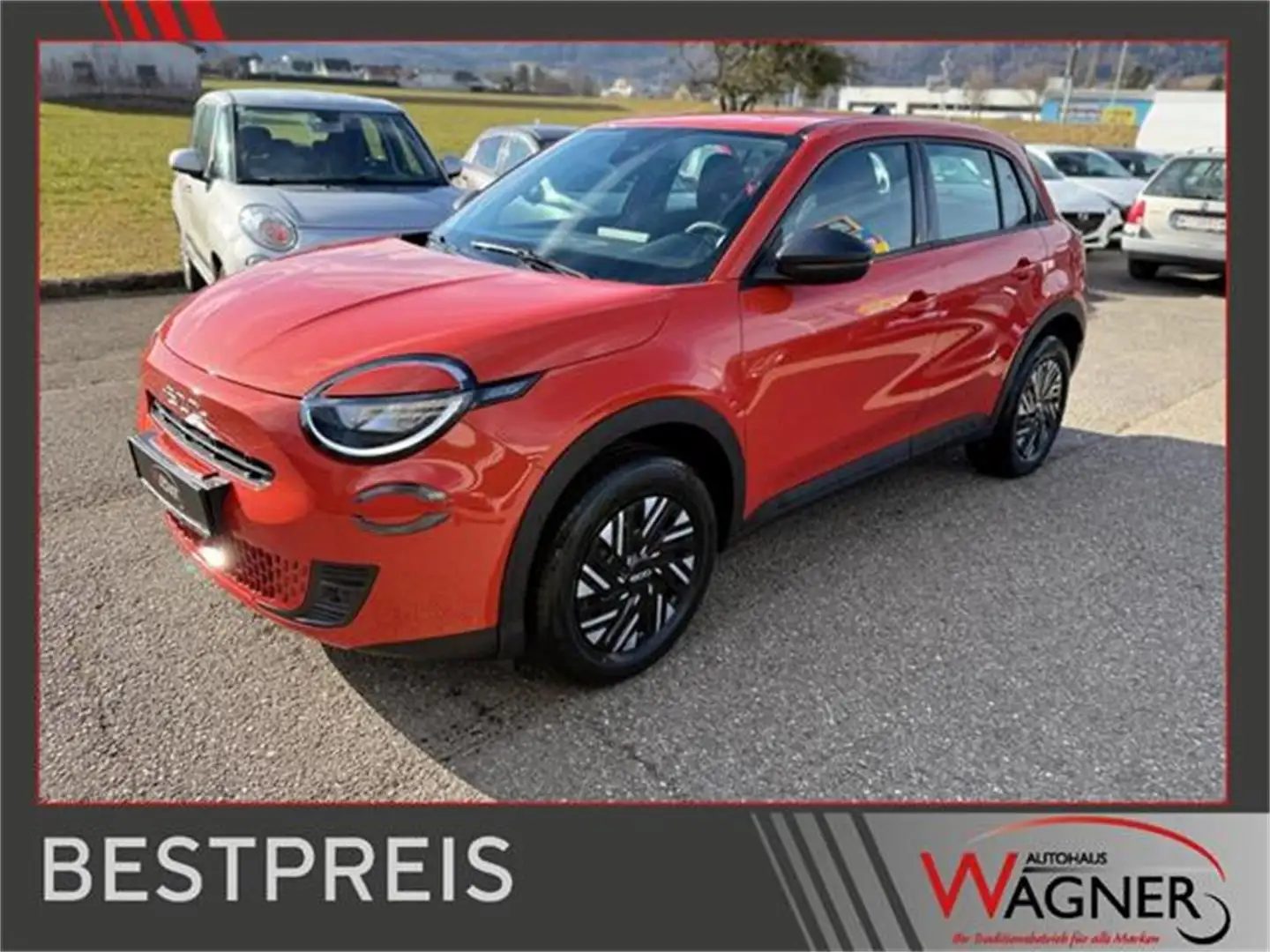 Fiat 600 Hybrid 100 6-Gang eDCT Orange - 1