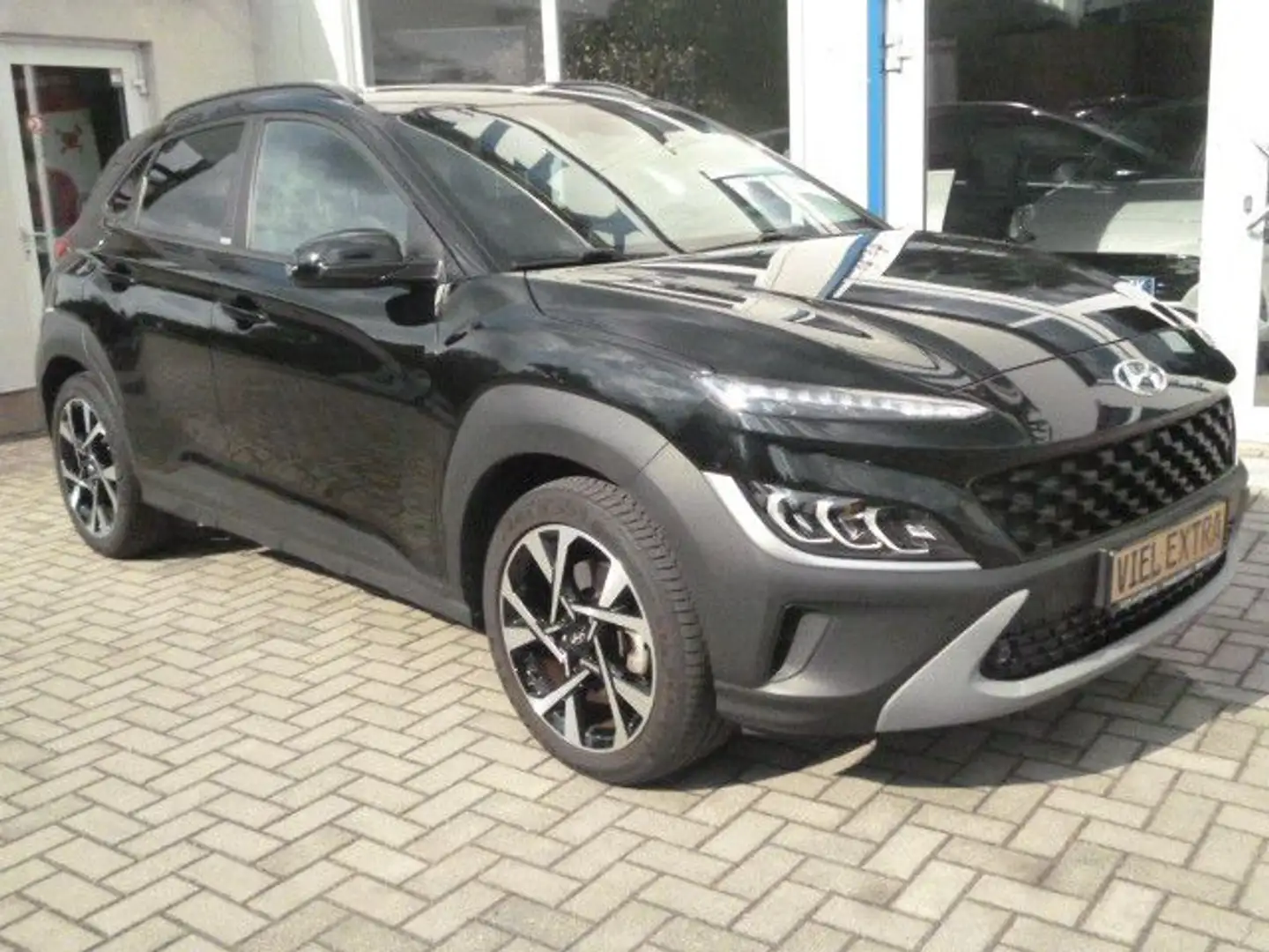 Hyundai KONA 1.0 T-GDI Pure Plus KLIMAAUTOM NAVI TEMPO Noir - 1