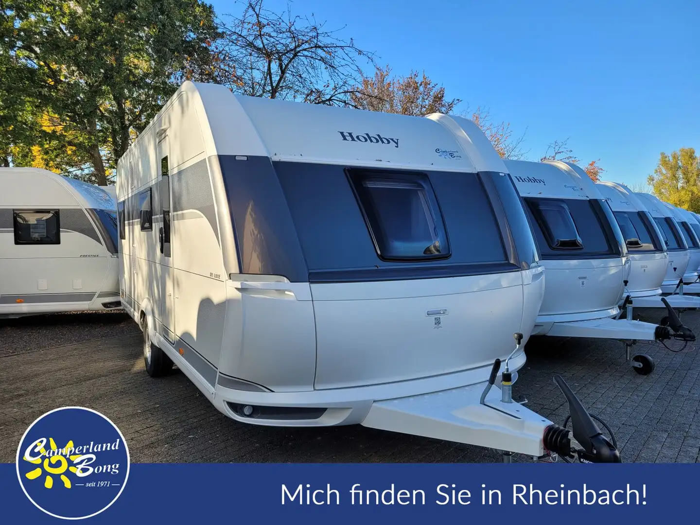 Hobby De Luxe 545 KMF Modell 2025 Weiß - 1
