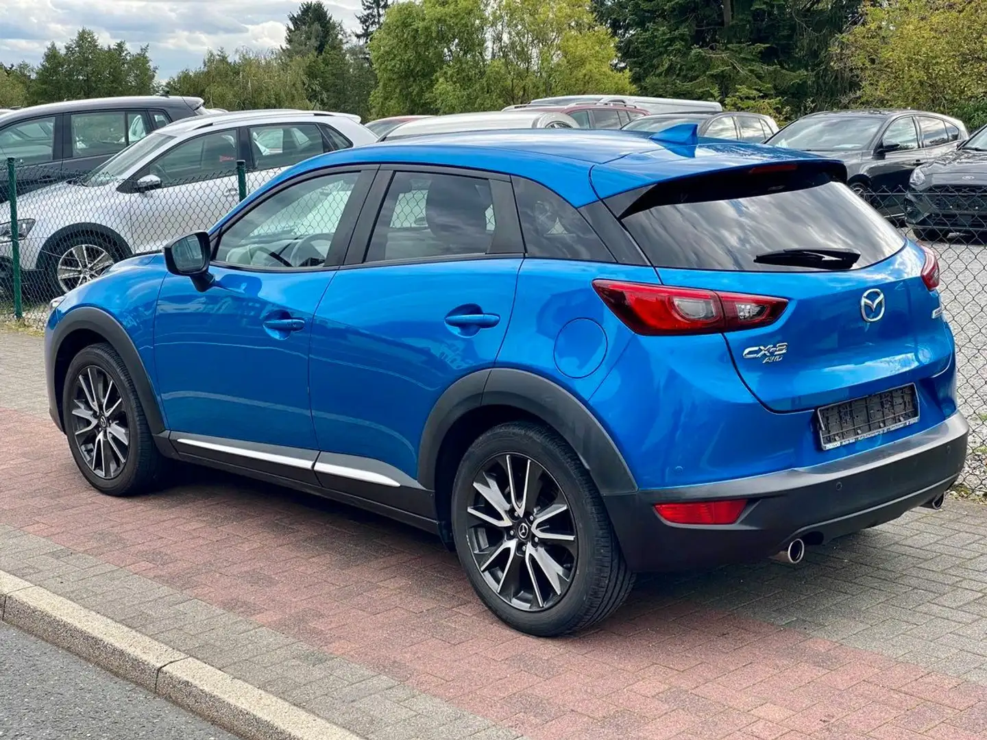Mazda CX-3 Sports-Line AWD Bleu - 2