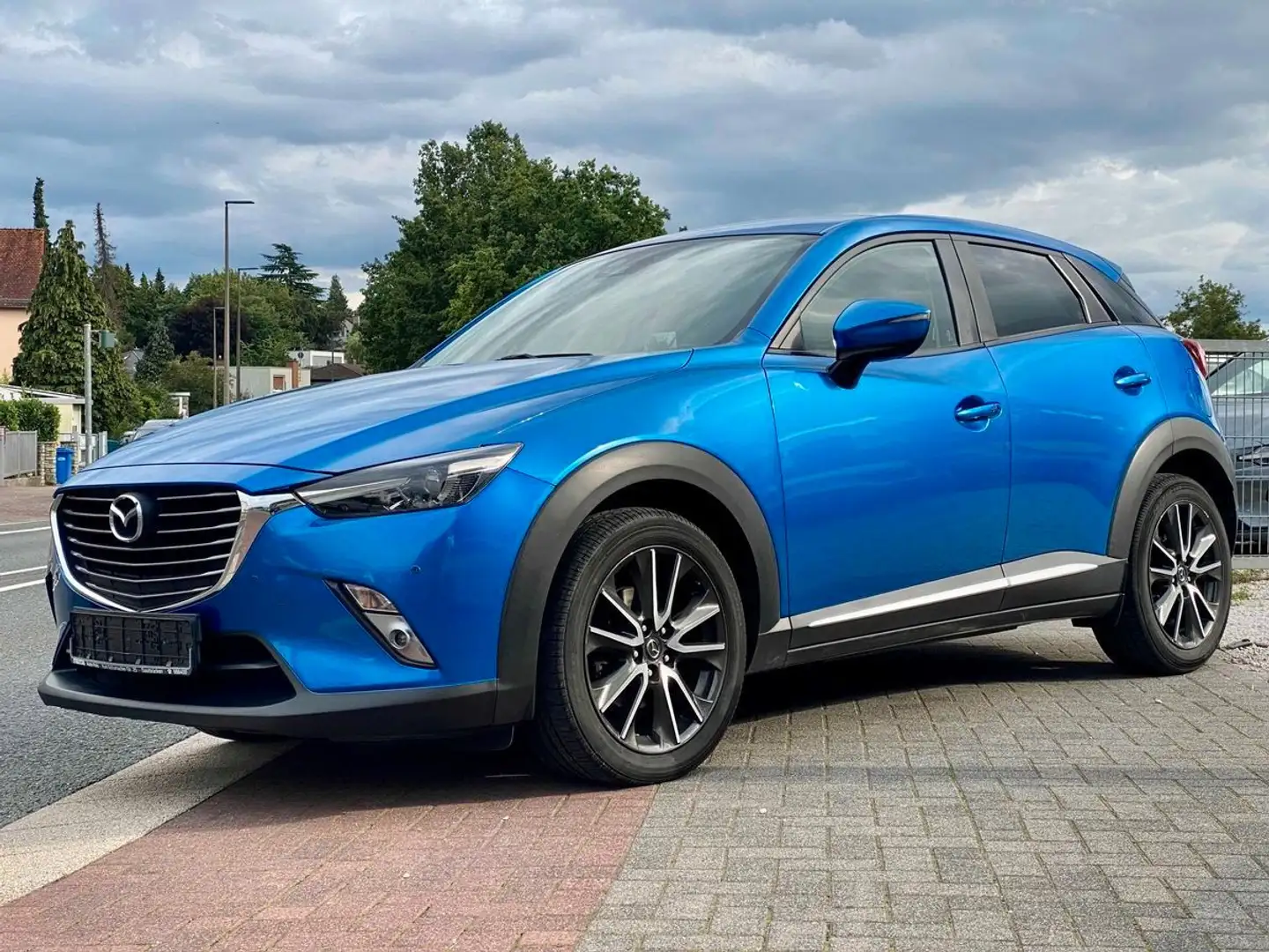 Mazda CX-3 Sports-Line AWD Bleu - 1