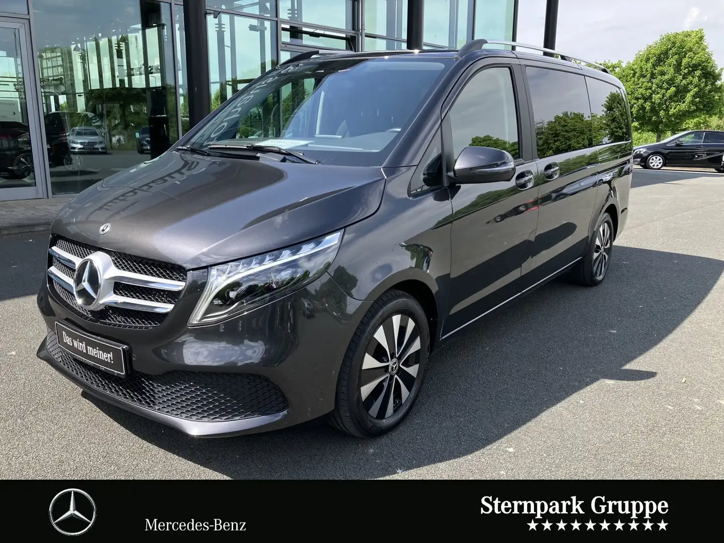 Mercedes-Benz V 250 V 250 d EDITION Lang Totw+Verkersz+Spur*AHK2,5t BC Gris - 2