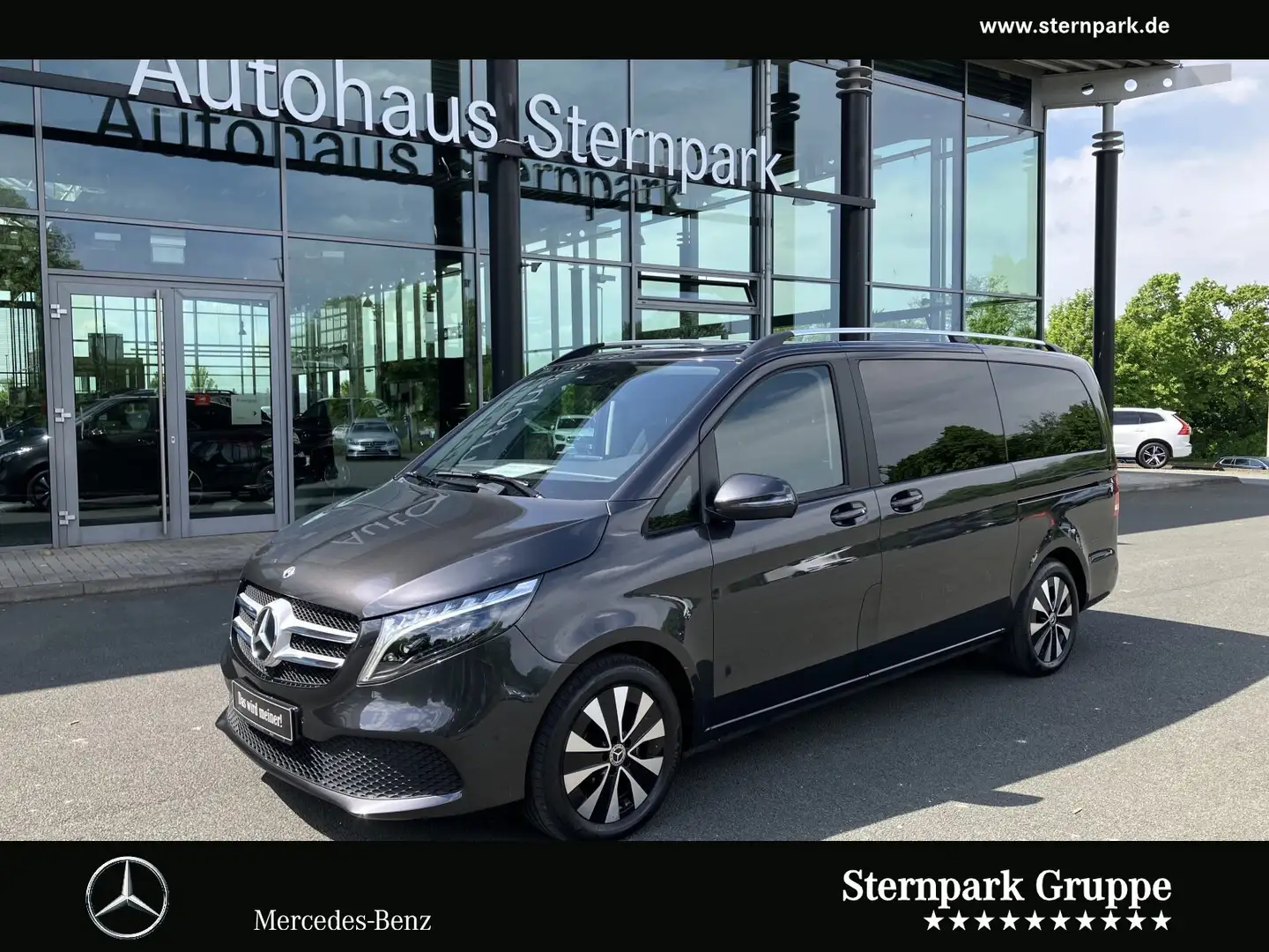 Mercedes-Benz V 250 V 250 d EDITION Lang Totw+Verkersz+Spur*AHK2,5t BC Gris - 1