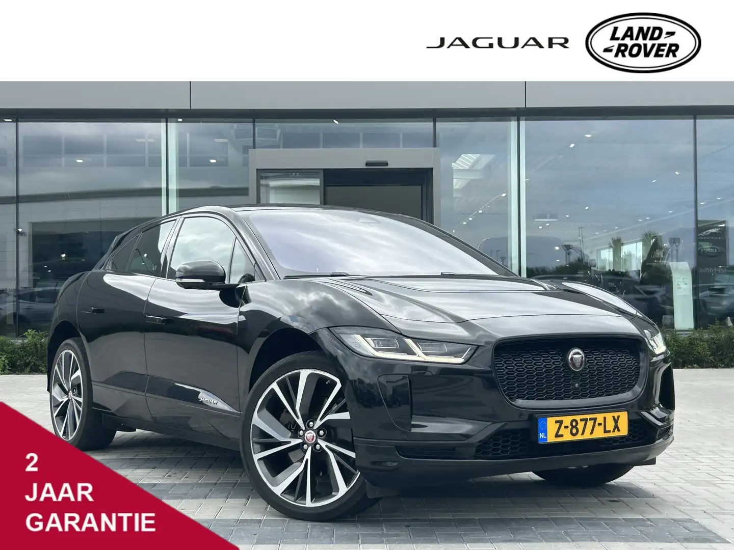 Jaguar I-Pace EV320 3-fase 320pk AWD SE | 3-fase | Panoramadak | Zwart - 1