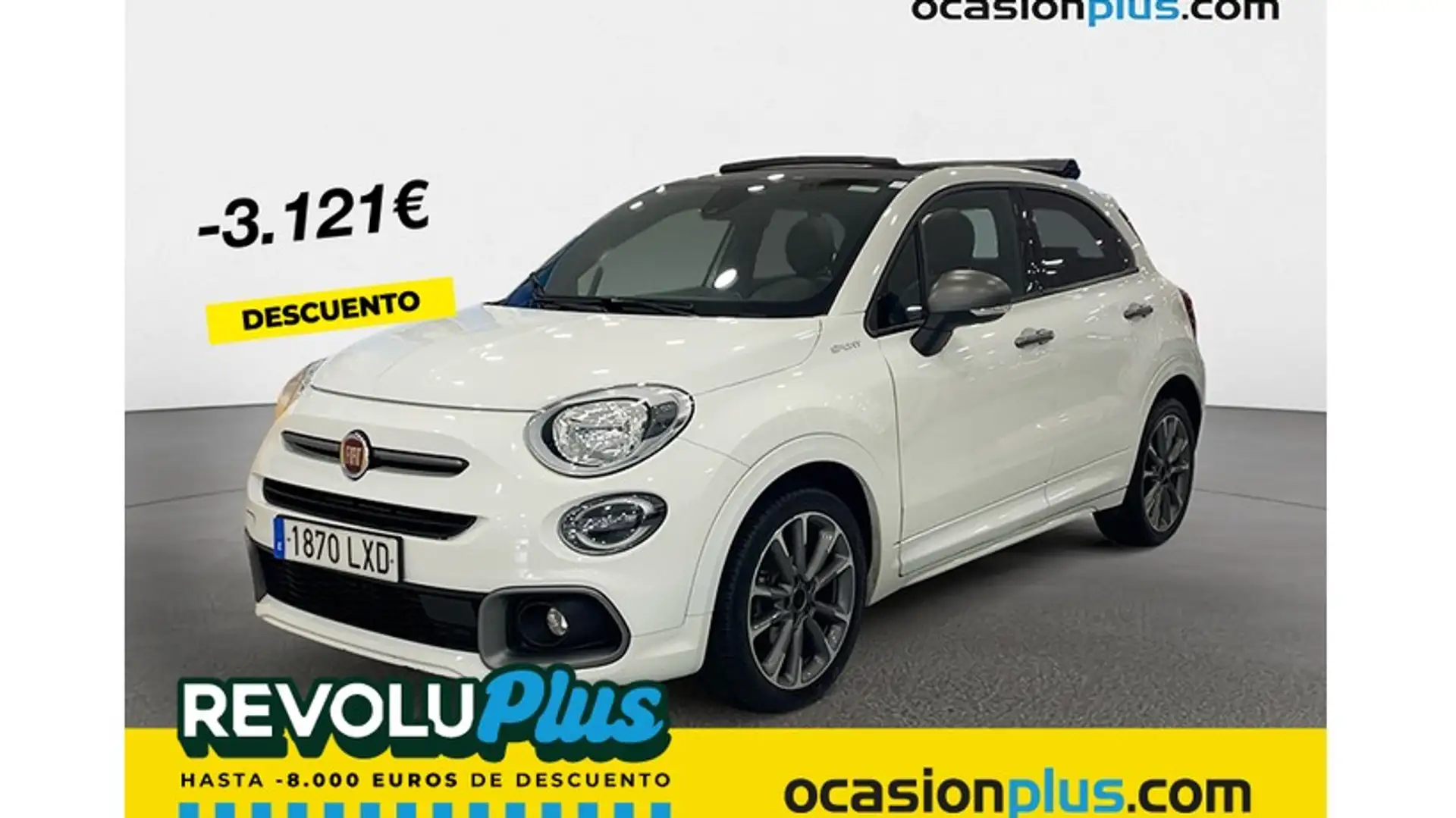 Fiat 500X 1.6Mjt S&S Dolcevita Sport 97kW Wit - 1