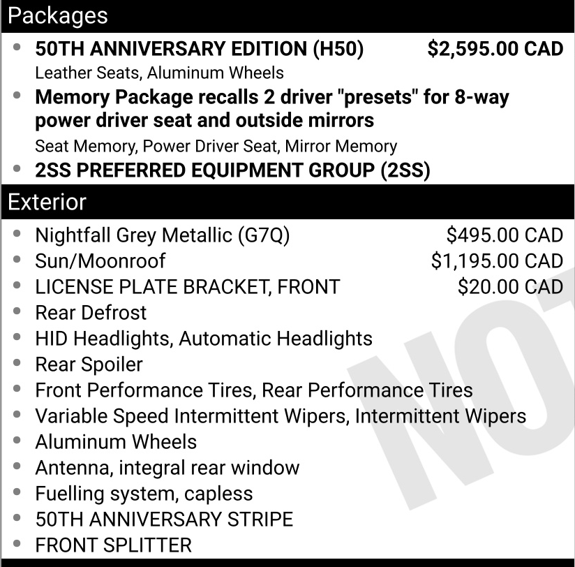 used 2017 Chevrolet Camaro car, priced at $51,900