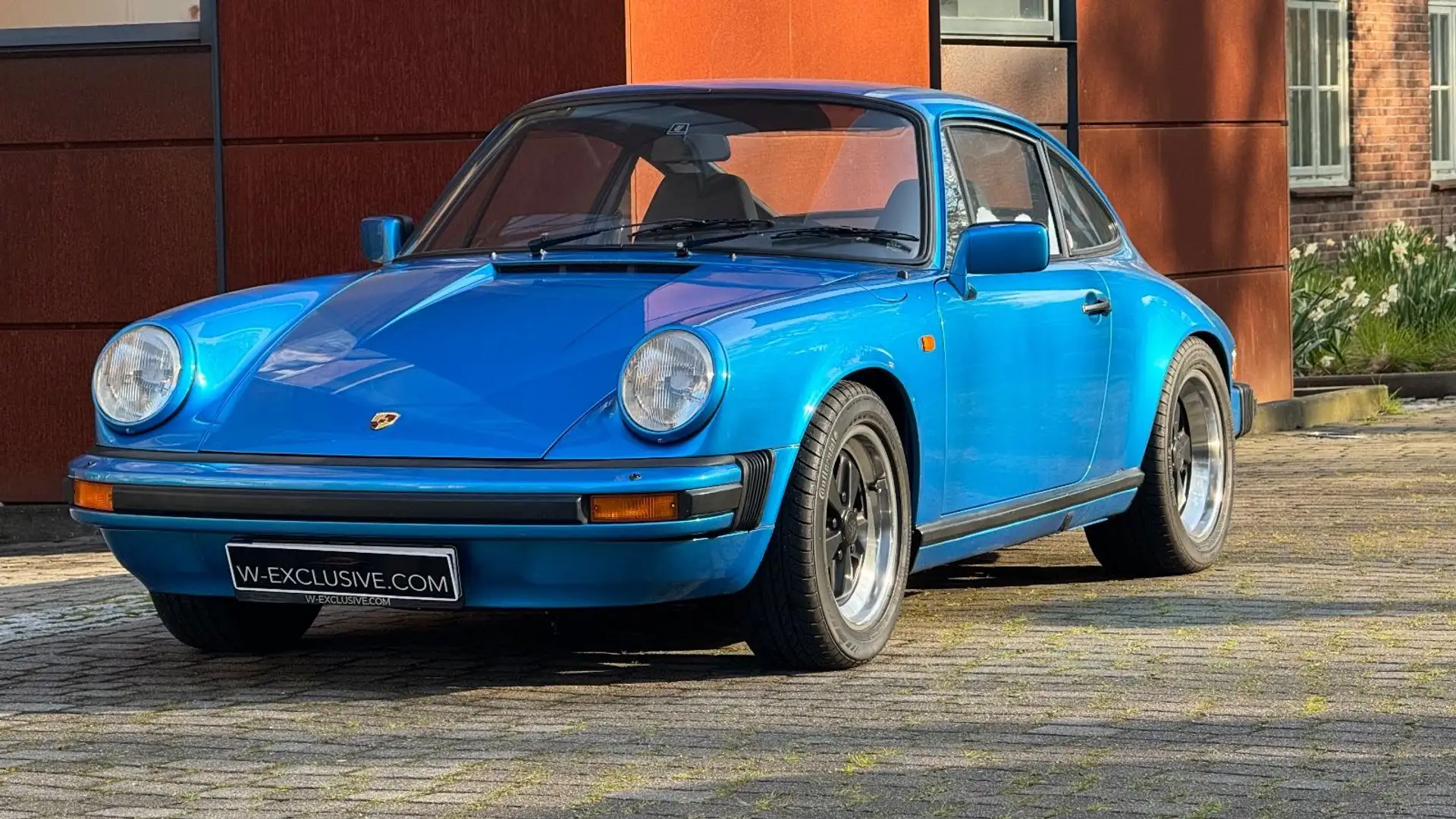 Porsche 911 SC Coupe EU, 204 PS Traum, Km dokumentiert Blau - 1