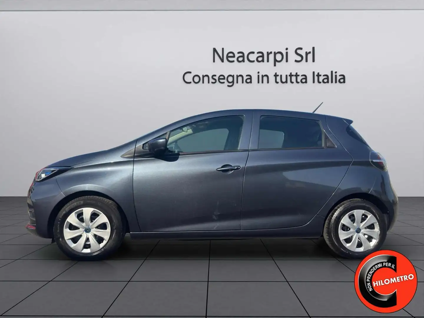 Renault ZOE R110-NAVI-SENSORI-CRUISE-FRENATA ASSISTITA-NAVI- Grigio - 2