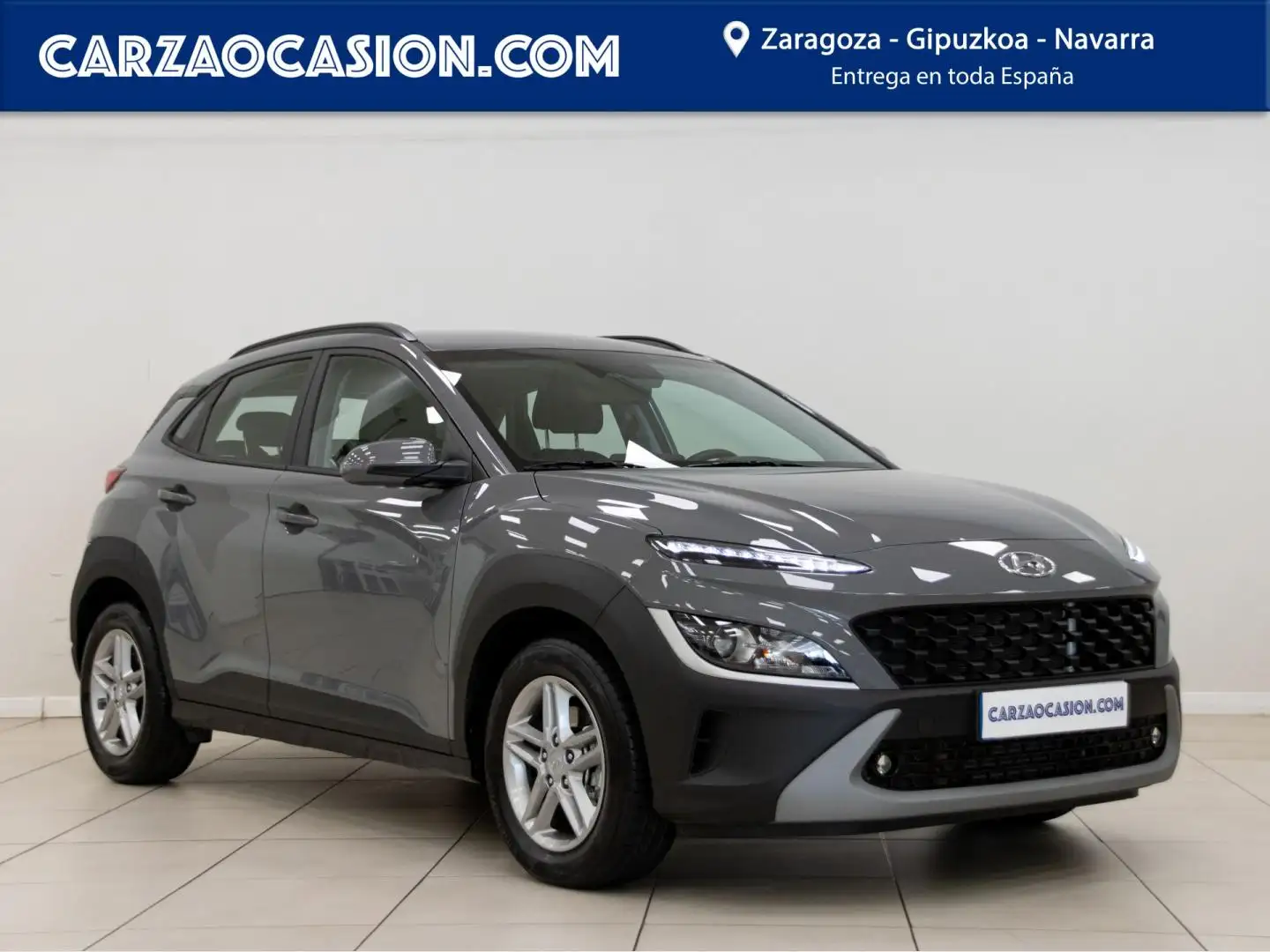 Hyundai KONA 1.0 TGDI Klass 4x2 Gris - 1
