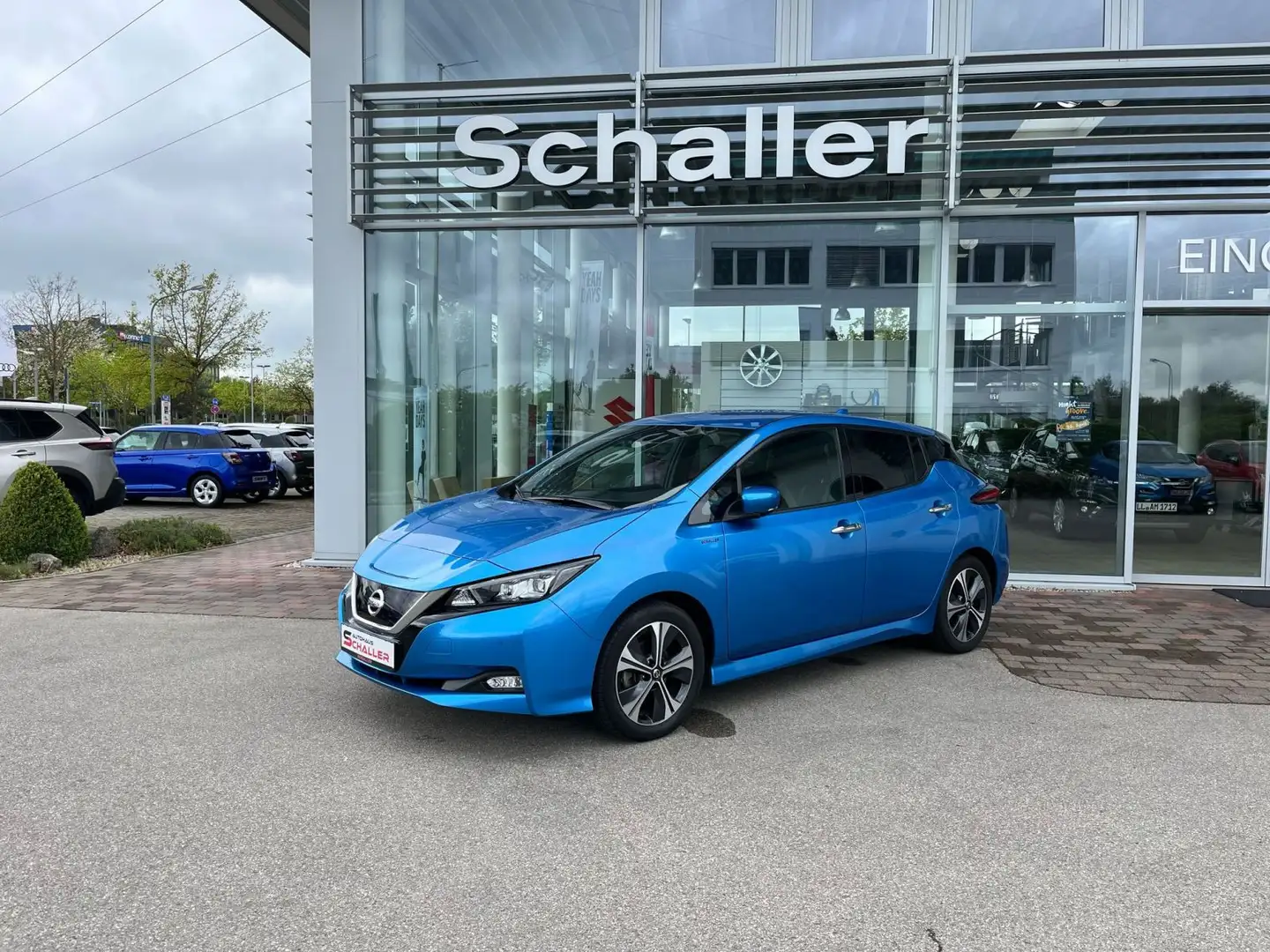 Nissan Leaf 40 kWh - Tekna Voll-LED Bose Leder m. CCS-A Blau - 2