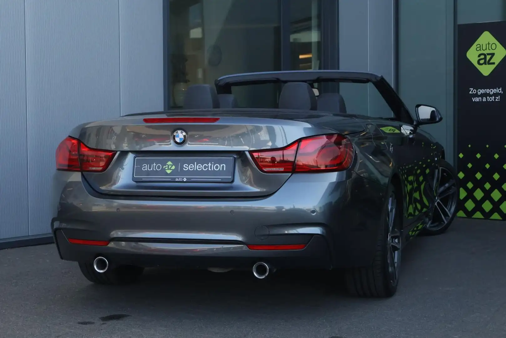 BMW 440 4-serie Cabrio 440i High Executive / H&K / A Grau - 2