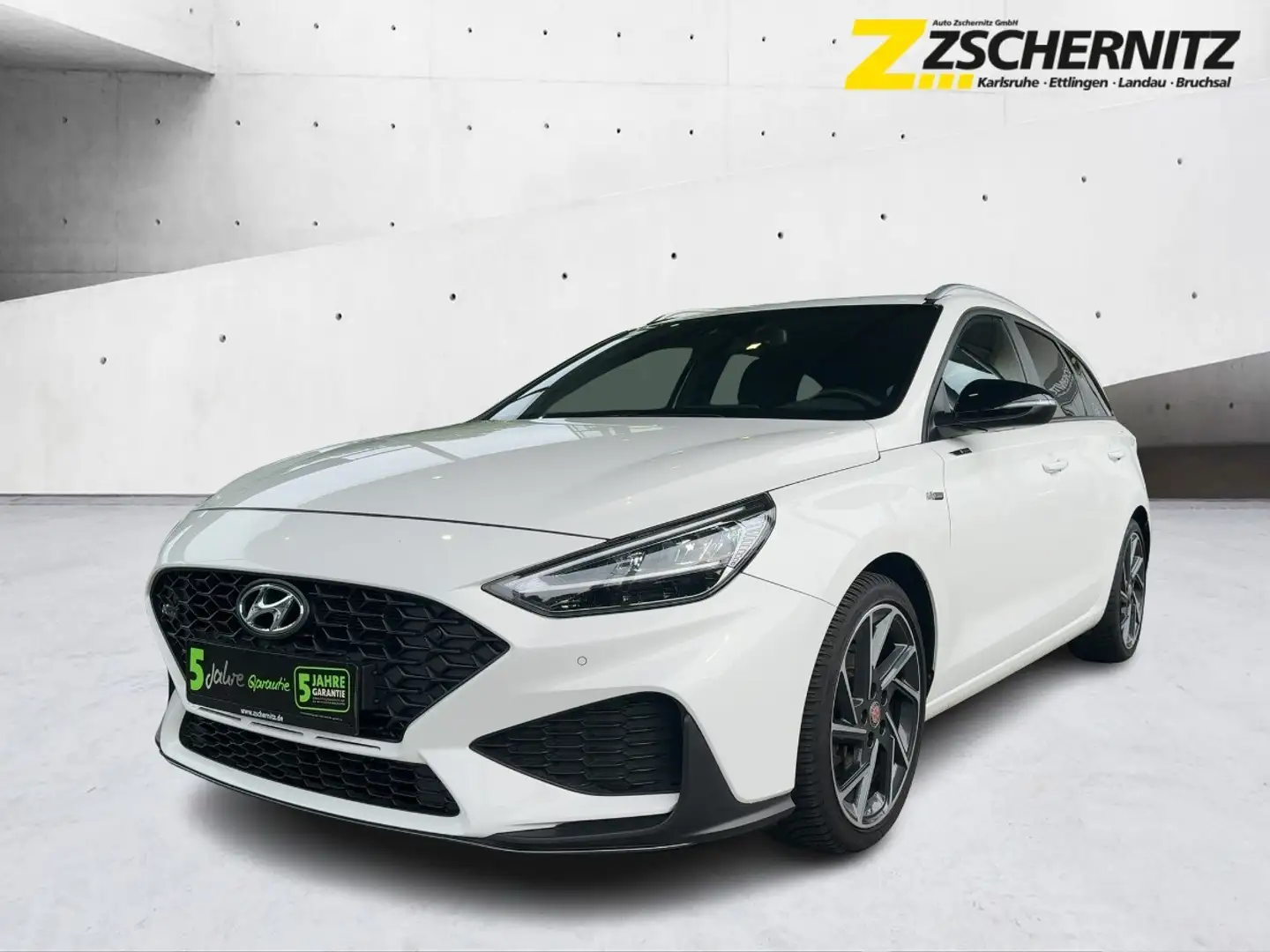 Hyundai i30 cw 1.5 T-GDI N Line Navi Kamera PDC Blanc - 2