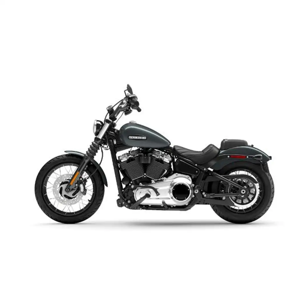 Harley-Davidson Street Bob FXBBS SOFTAIL SPOKE WHEELS Negru - 2