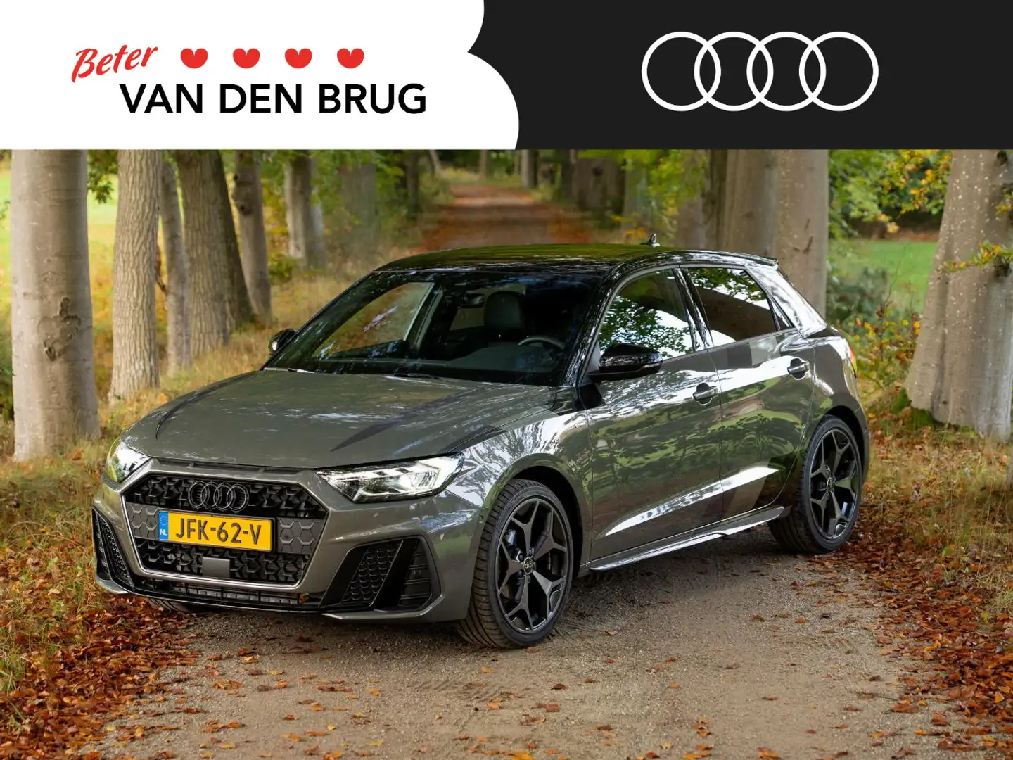 Audi A1 Sportback 25 TFSI S edition | Optiek zwart plus | Gris - 1