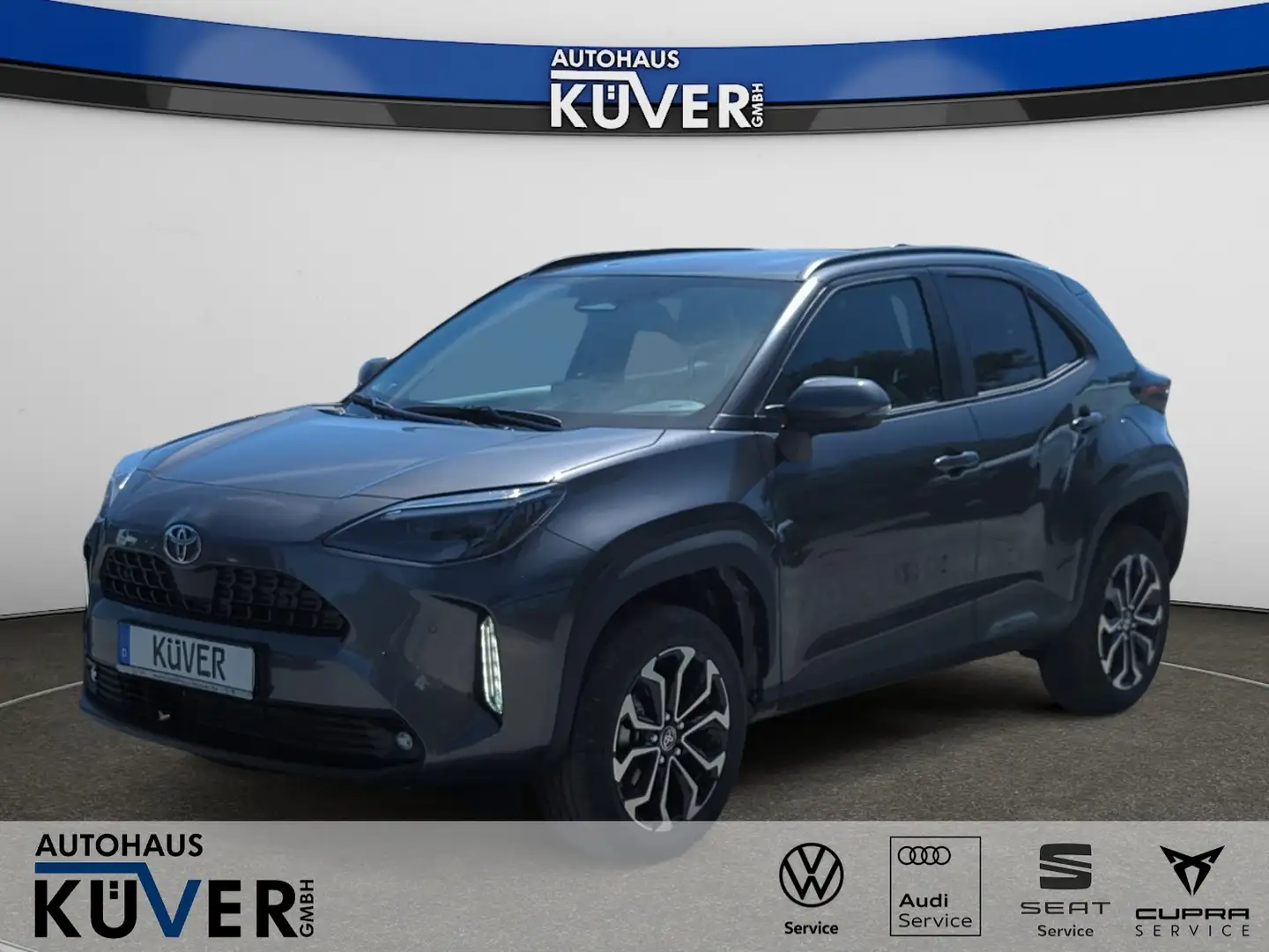 Toyota Yaris Cross Active Plus 1,5 Hybrid ACC+LED+PDC Gris - 1