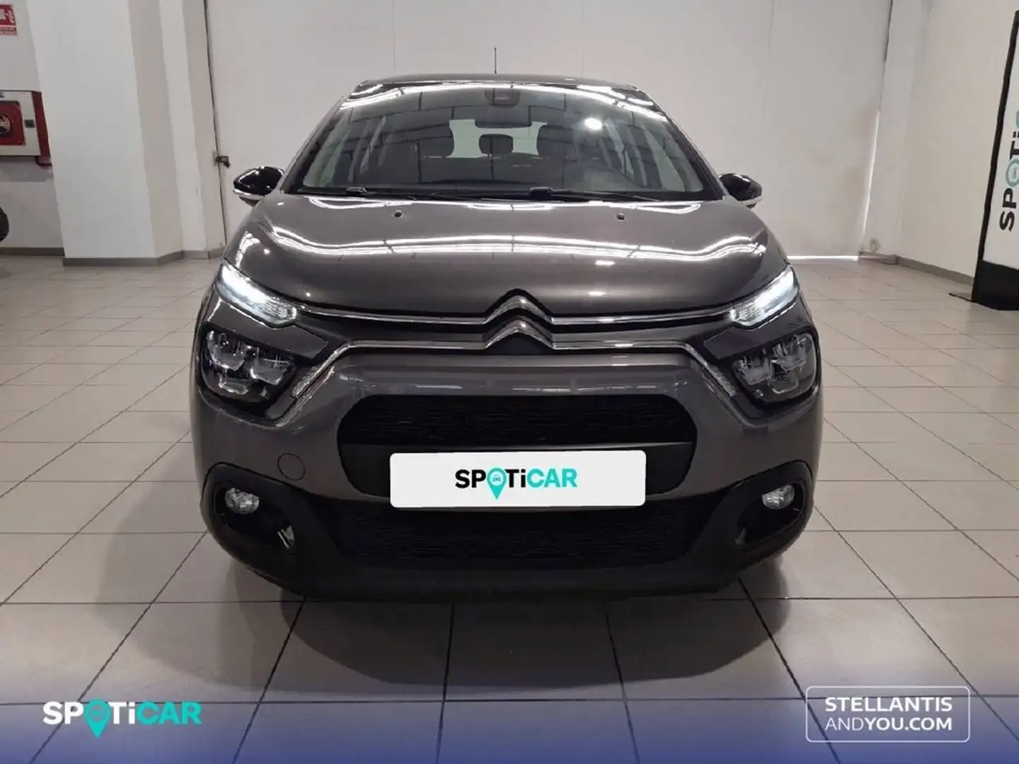 Citroen C3 PureTech 60KW (83CV) Plus Gris - 2