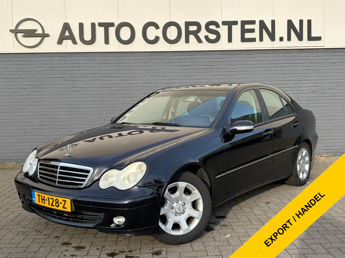 Mercedes-Benz C 180 Automaat Kompressor Ecc Schuifkanteldak Stoelverwa Noir - 1