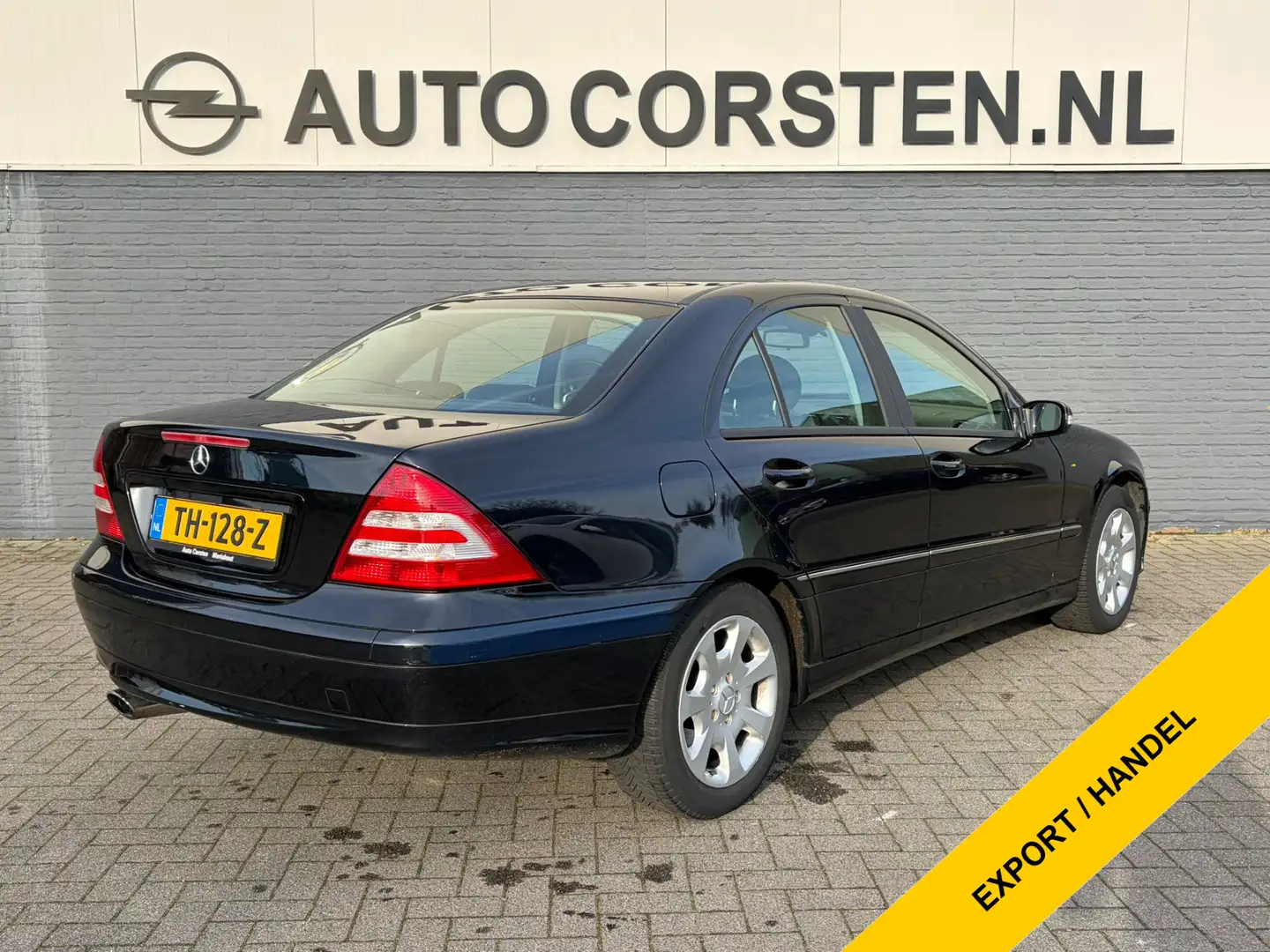 Mercedes-Benz C 180 Automaat Kompressor Ecc Schuifkanteldak Stoelverwa Noir - 2
