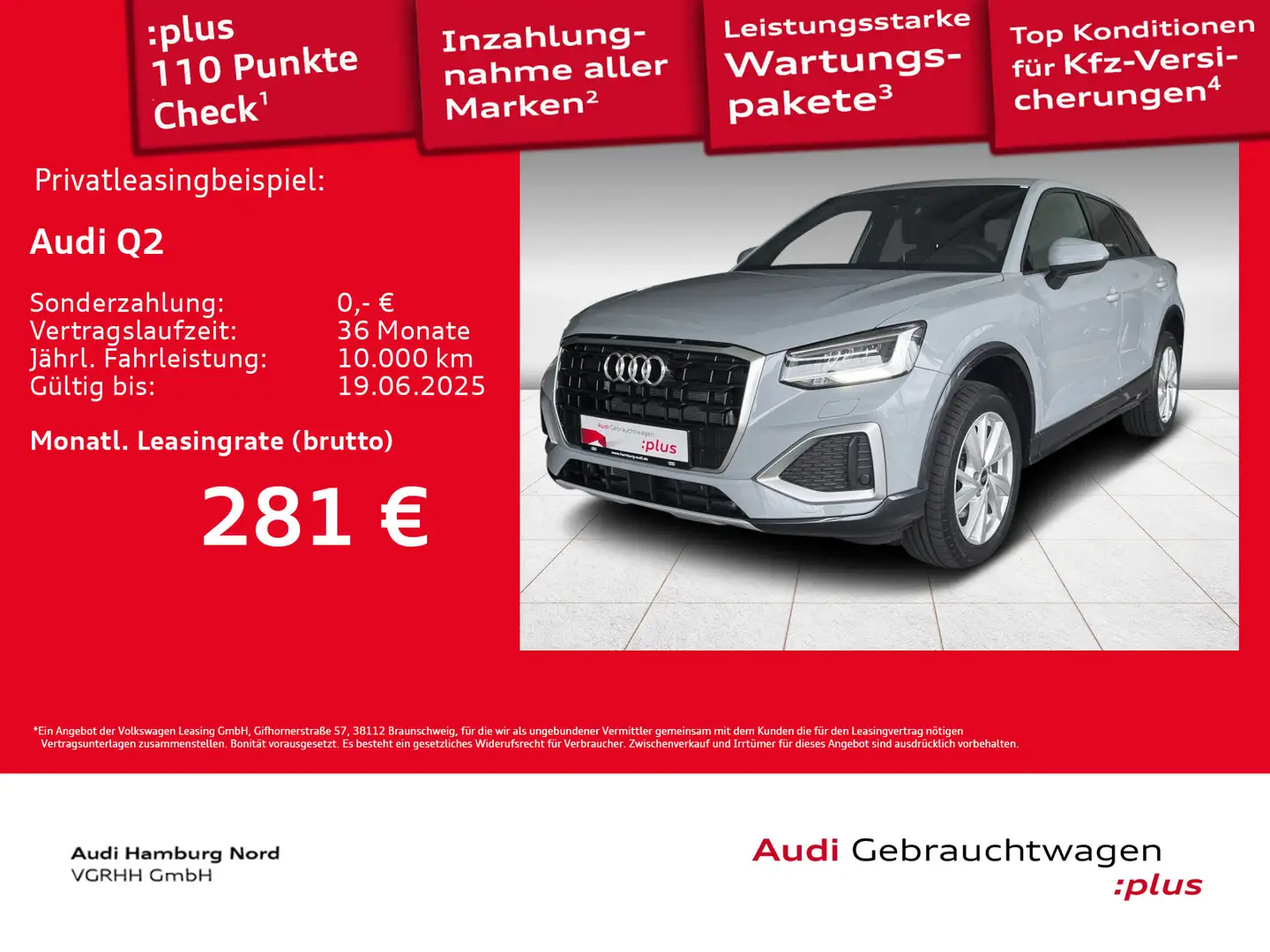 Audi Q2 35 TDI S tronic S line Navi Sound AHK CarPlay Gris - 1