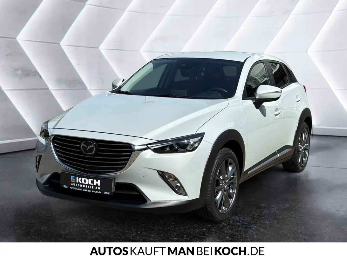 Mazda CX-3 SKY-G 150PS ATM AWD KIZOKU Leder ACC NAV LED Bianco - 2