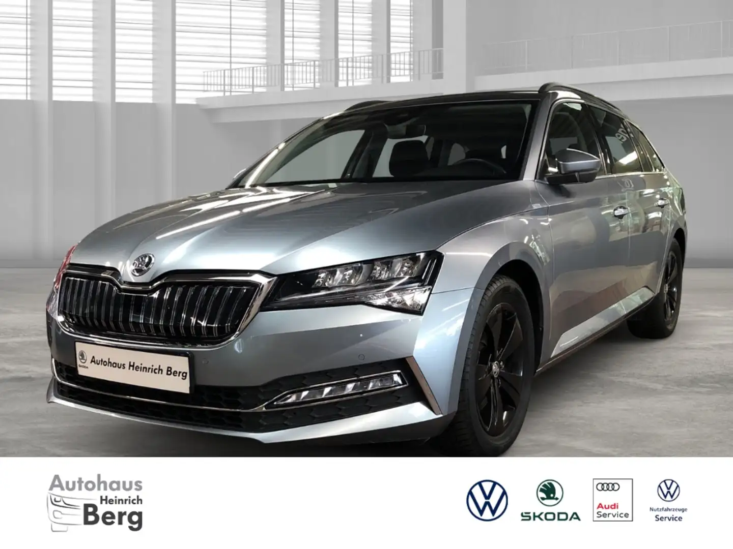 Skoda Superb Combi Ambition 1.4 TSI iV Hybrid DSG AD Navi 360 K Grau - 1