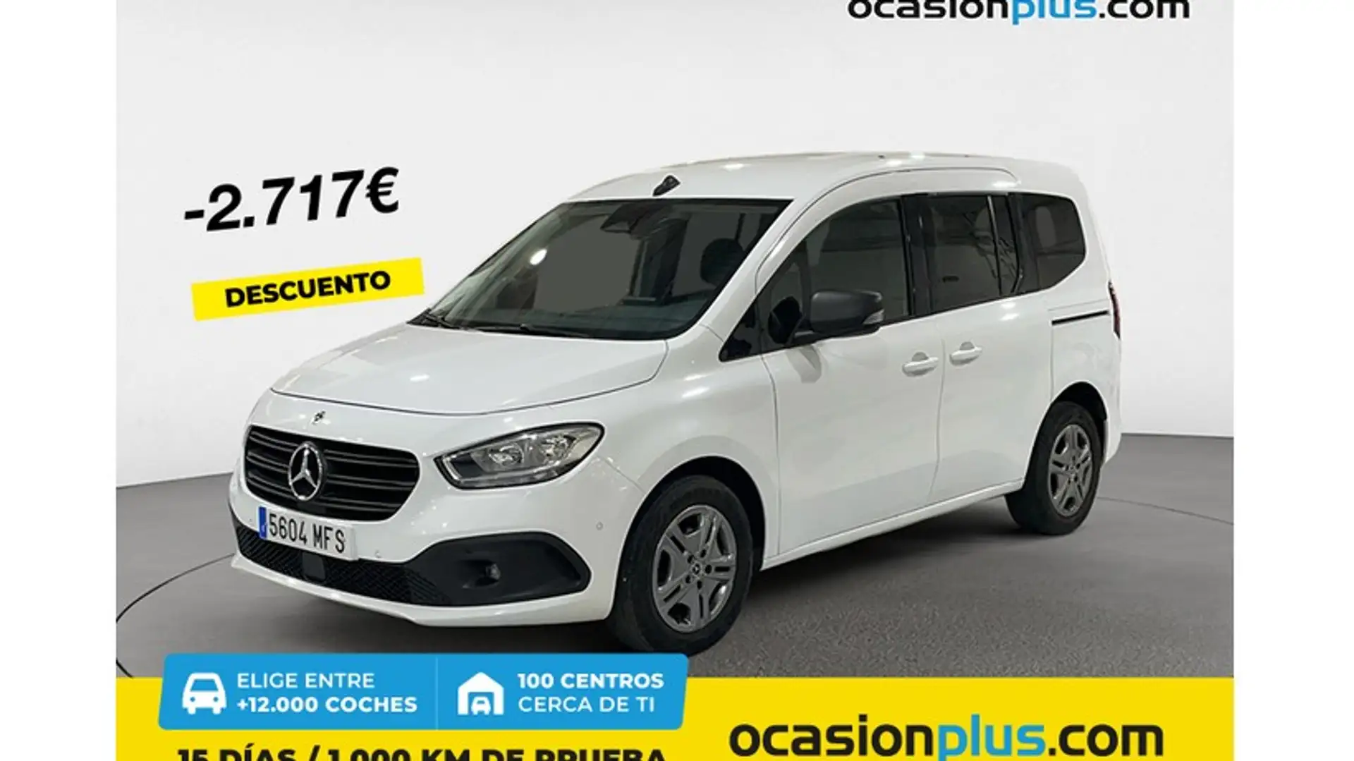 Mercedes-Benz Citan Tourer 111CDI Plus Extralarga Blanco - 1