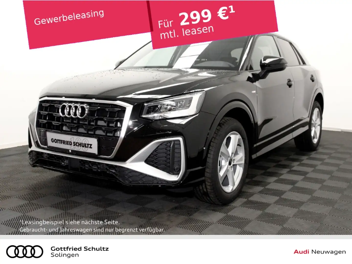Audi Q2 30 TFSI LED Rückfahrkamera Smartphone Interface S Schwarz - 1