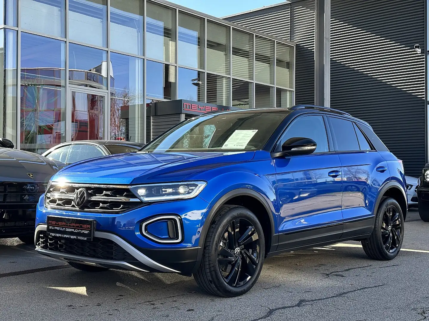 Volkswagen T-Roc 2.0 TDI Style DSG / AHK / Sportsitz / LED / Dig... Bleu - 2