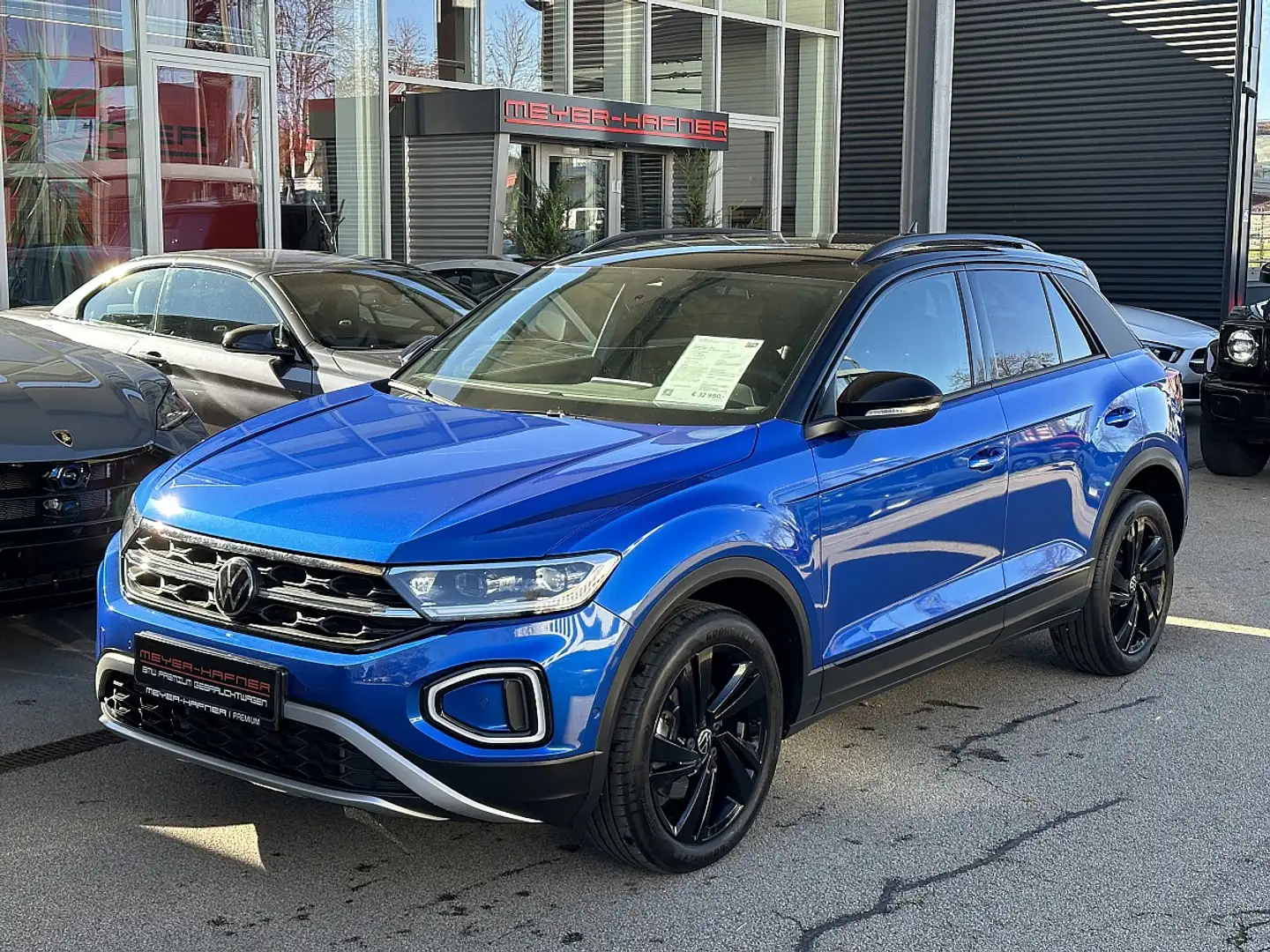Volkswagen T-Roc 2.0 TDI Style DSG / AHK / Sportsitz / LED / Dig... Bleu - 1