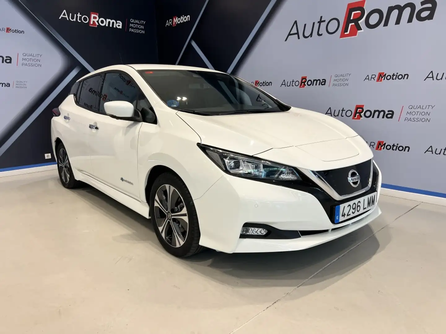 Nissan Leaf 40 kWh Tekna Blanc - 1