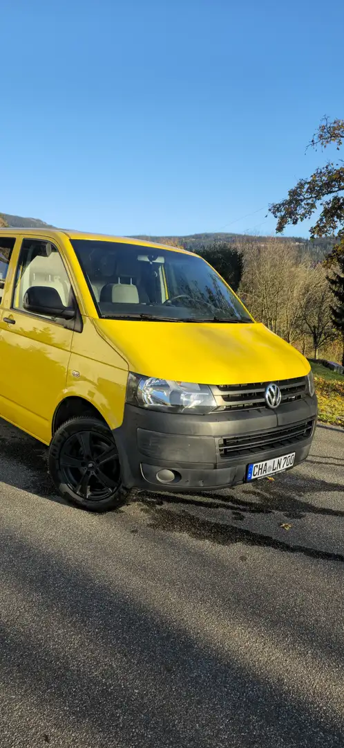 Volkswagen T5 Transporter Żółty - 1