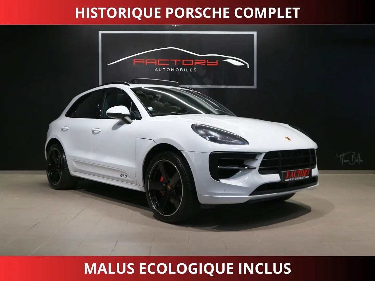 Porsche Macan (95B) 2.9 V6 380CH GTS PDK MY21 Blanc - 1